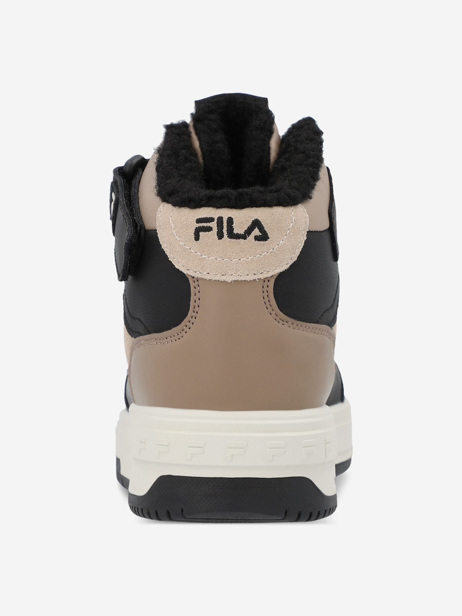 фото Кеды утепленные женские fila fx-1000 mid, коричневый