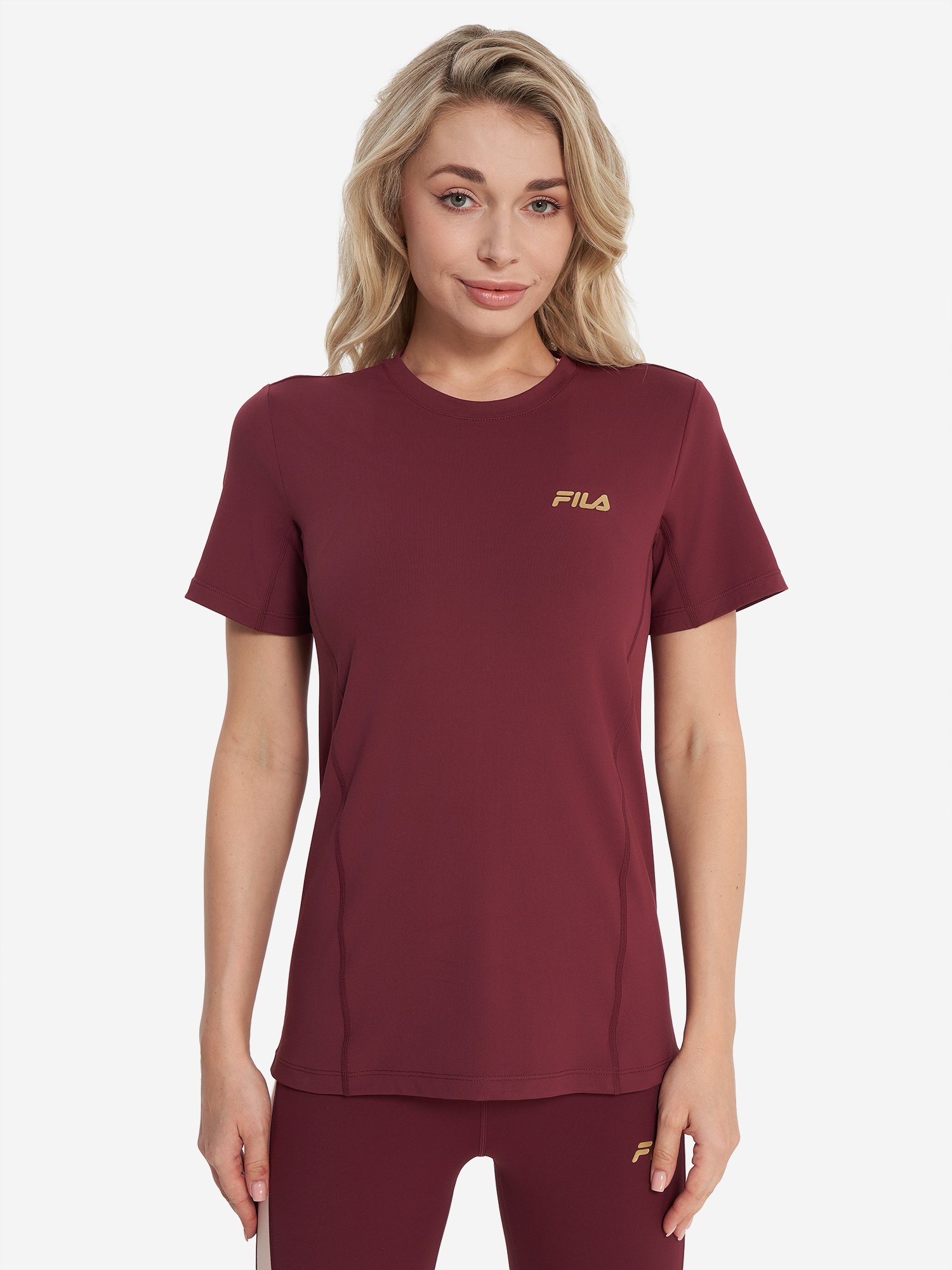 фото Футболка женская fila, красный