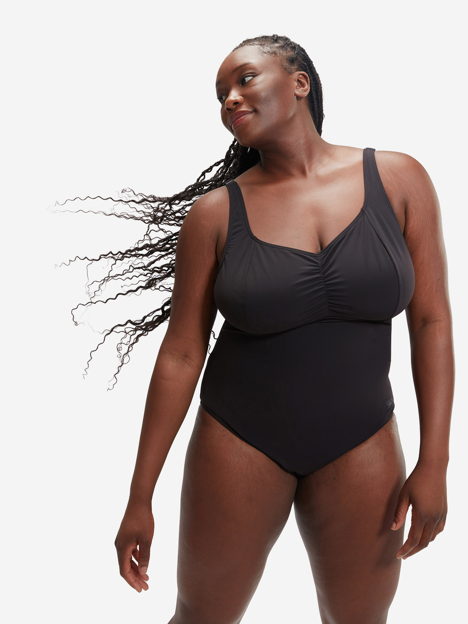 фото Купальник слитный женский speedo, черный
