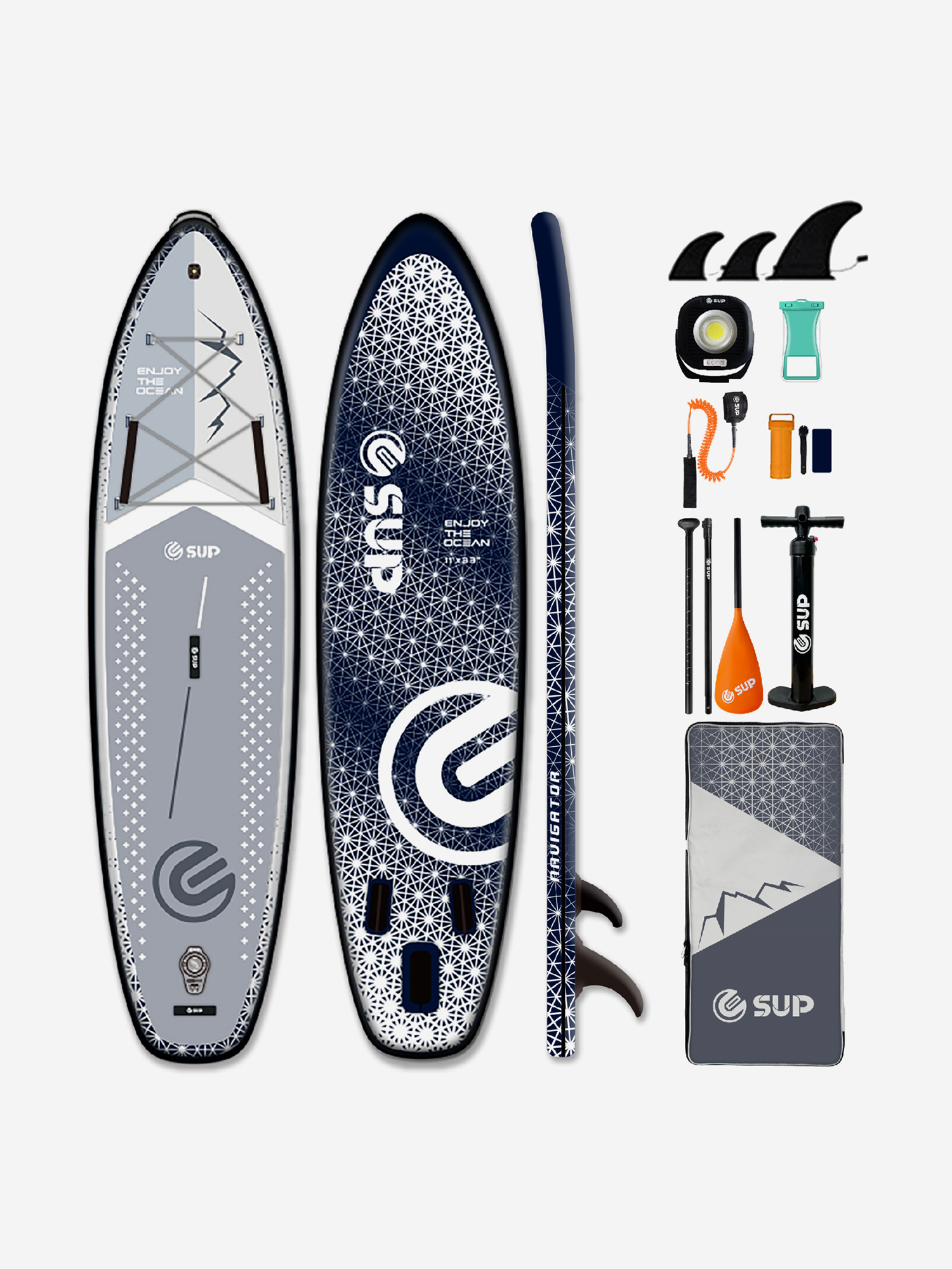 SUP-доска E-SUP NAVIGATOR GLOW 11' 335*84*15 см, С Подсветкой сапборд, Белый
SUP-доска E-SUP NAVIGATOR GLOW 11' 335*84*15 см, С Подсветкой сапборд, Белый