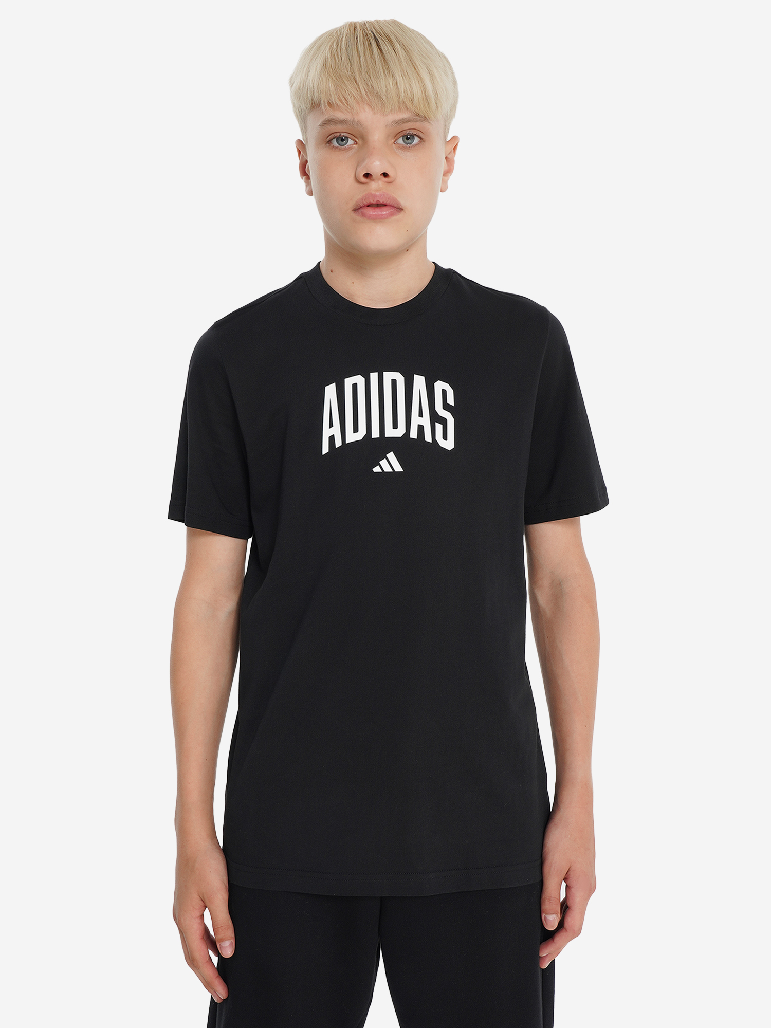 фото Футболка для мальчиков adidas, черный
