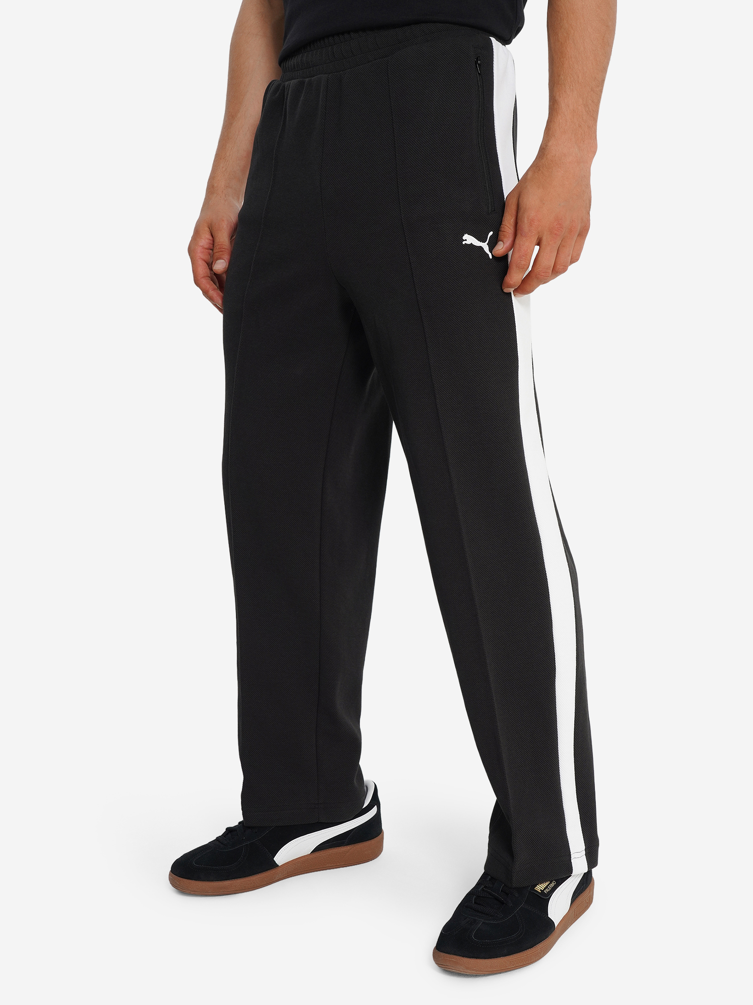 фото Брюки мужские puma relaxed, черный