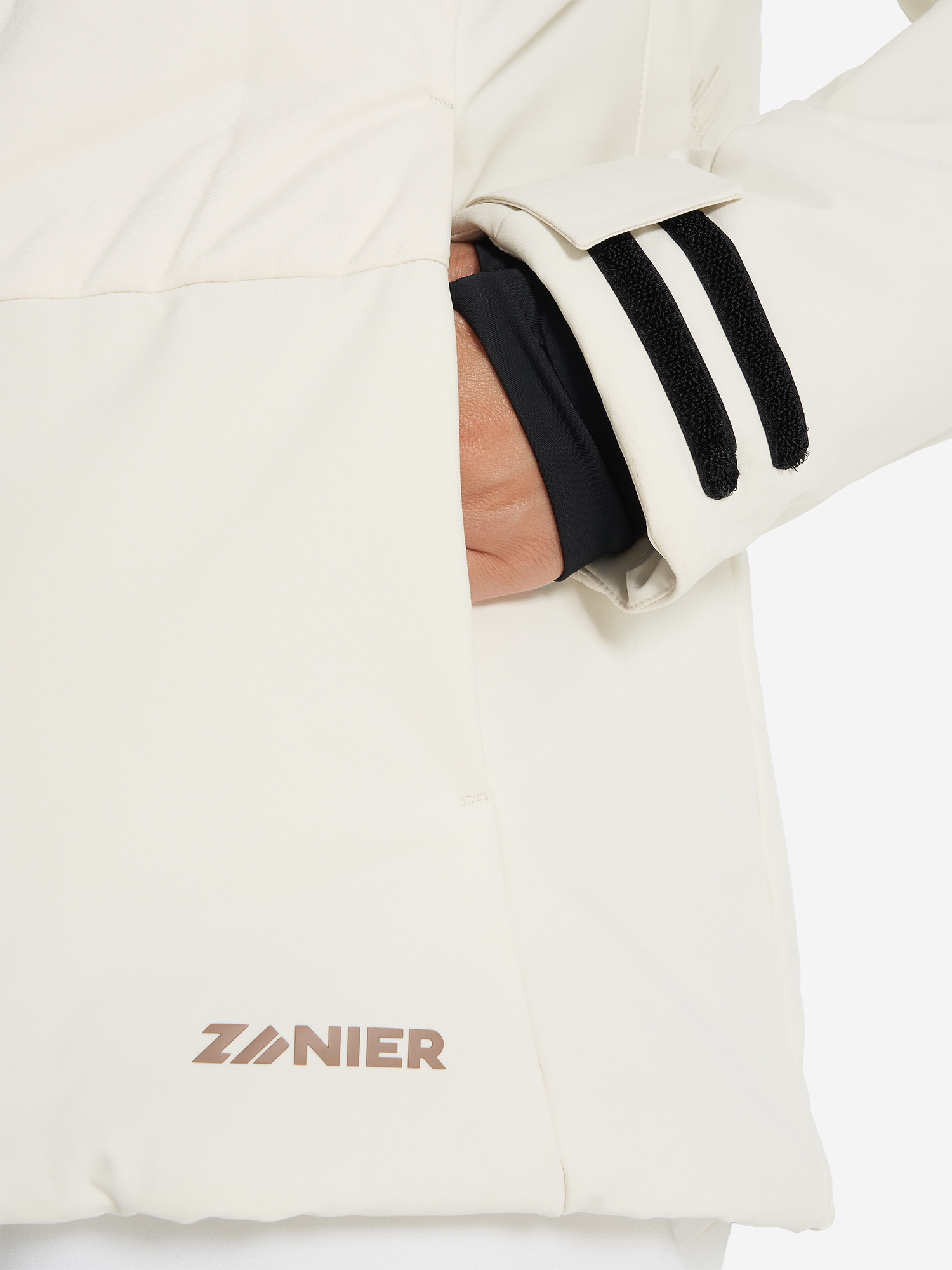 фото Пуховик женский zanier, бежевый