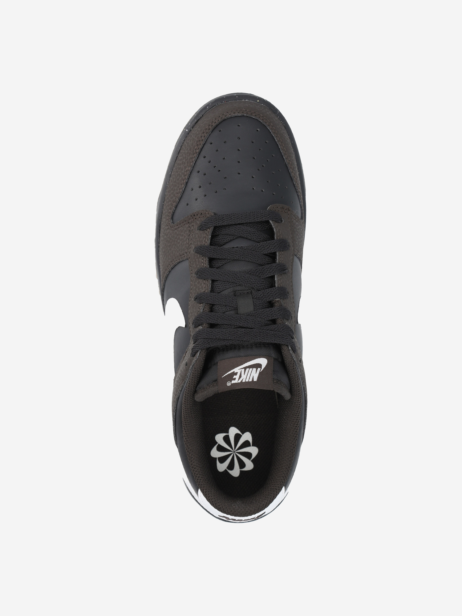 фото Кеды женские nike dunk, черный
