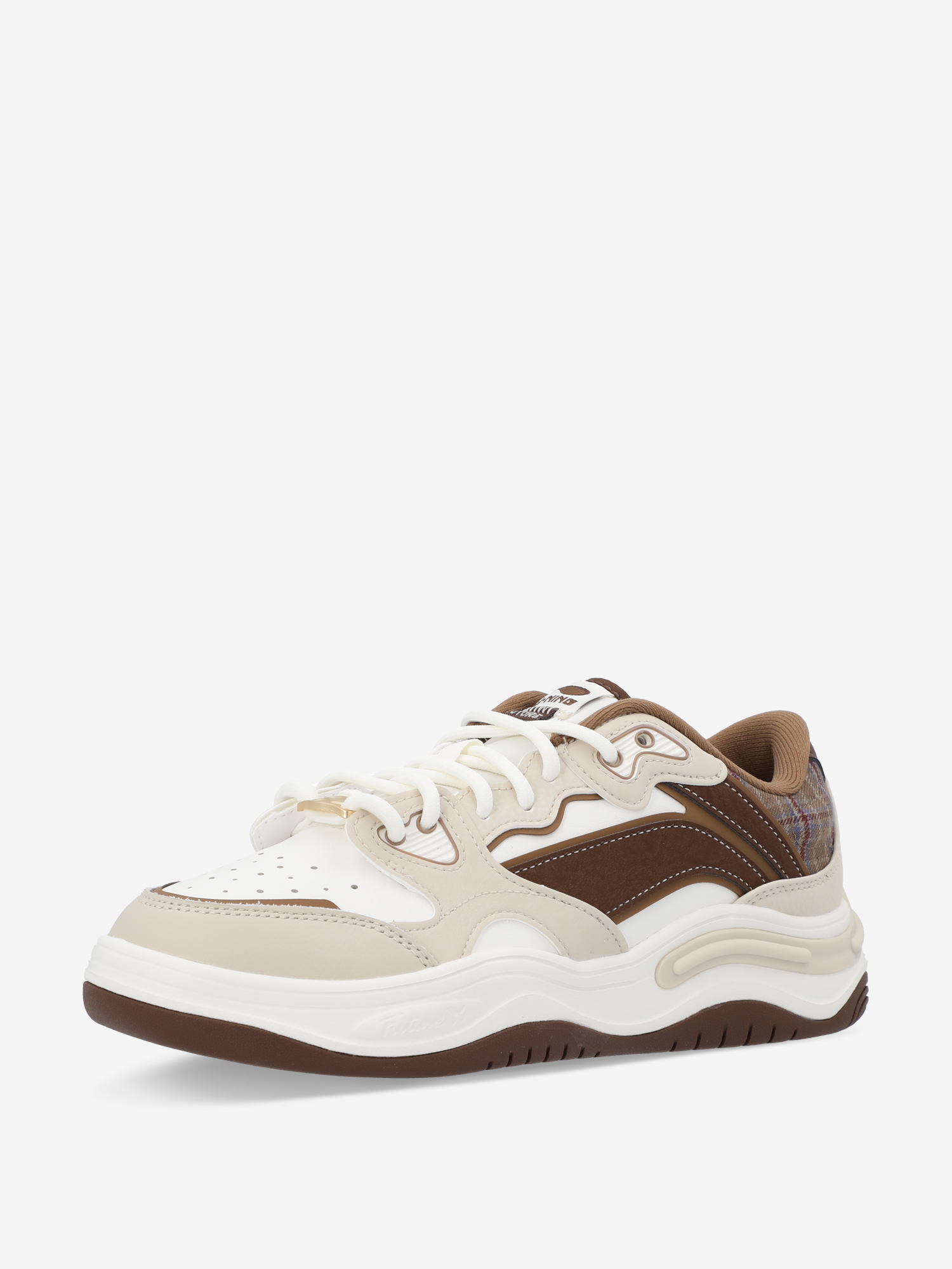 фото Кеды женские li-ning future flow, бежевый