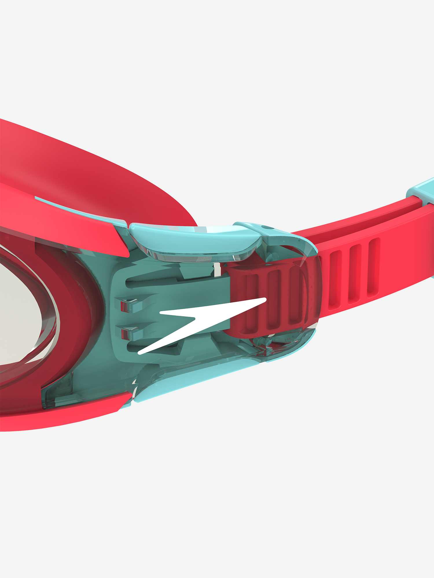 фото Очки для плавания детские speedo hydrosity 2.0, красный