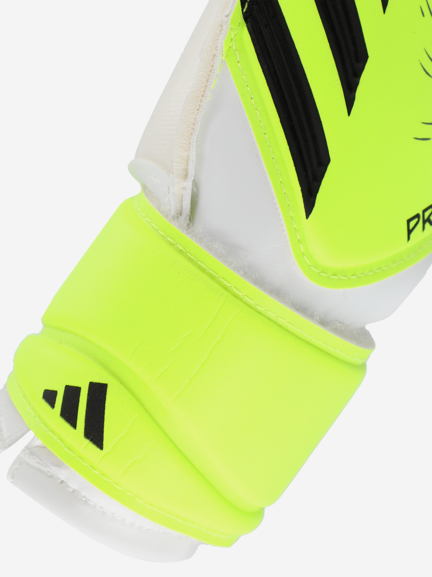 фото Перчатки вратарские adidas predator training, желтый