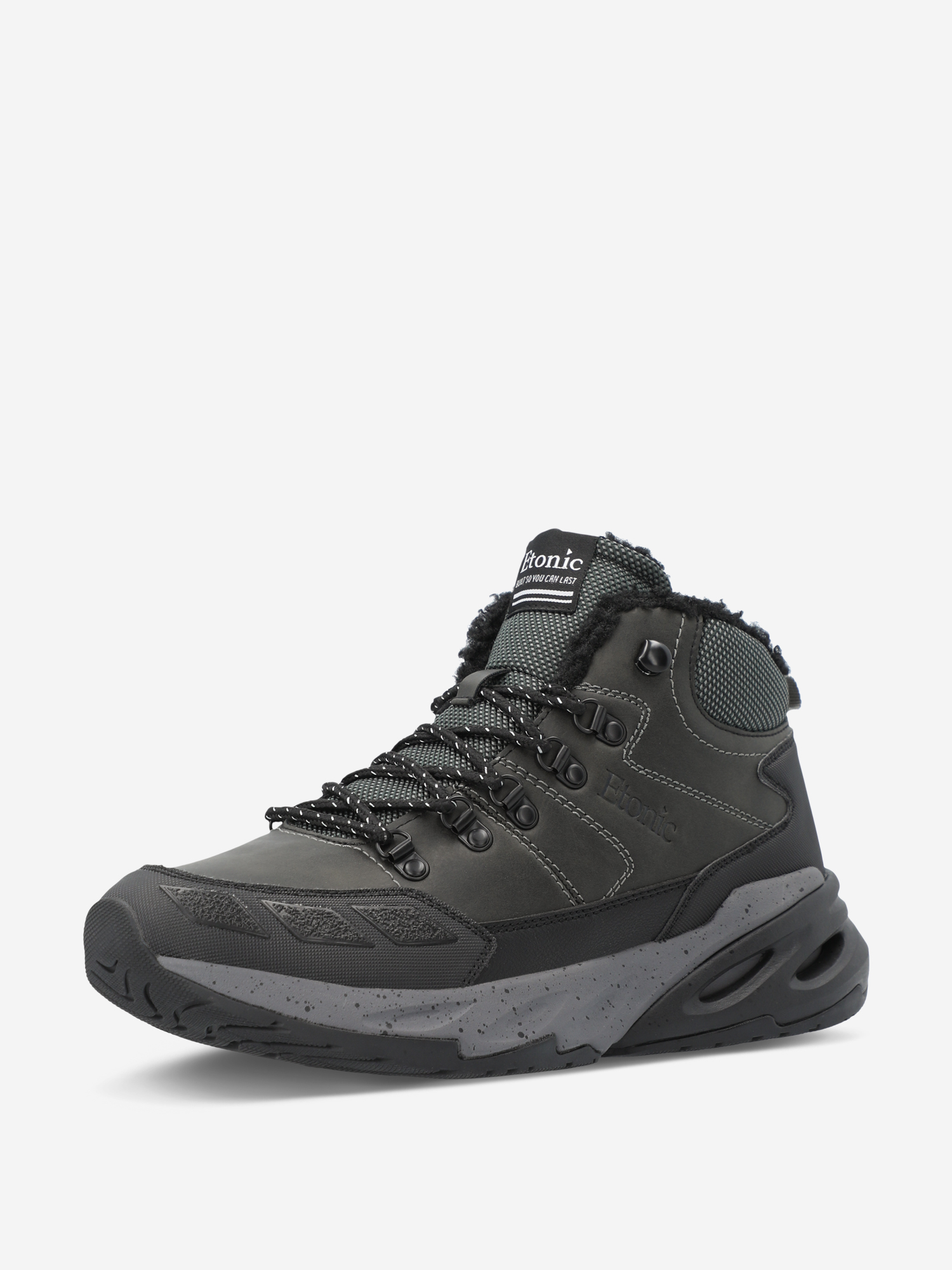 фото Кроссовки утепленные мужские etonic storm, черный