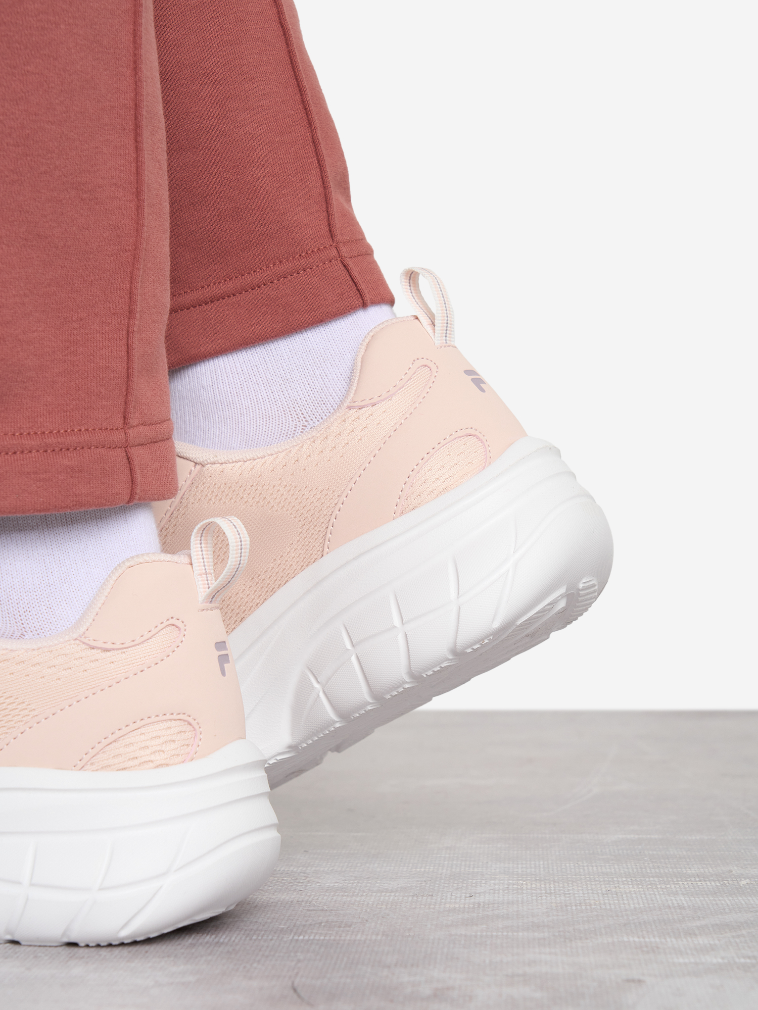 фото Кроссовки женские fila base 3.0 mesh, розовый