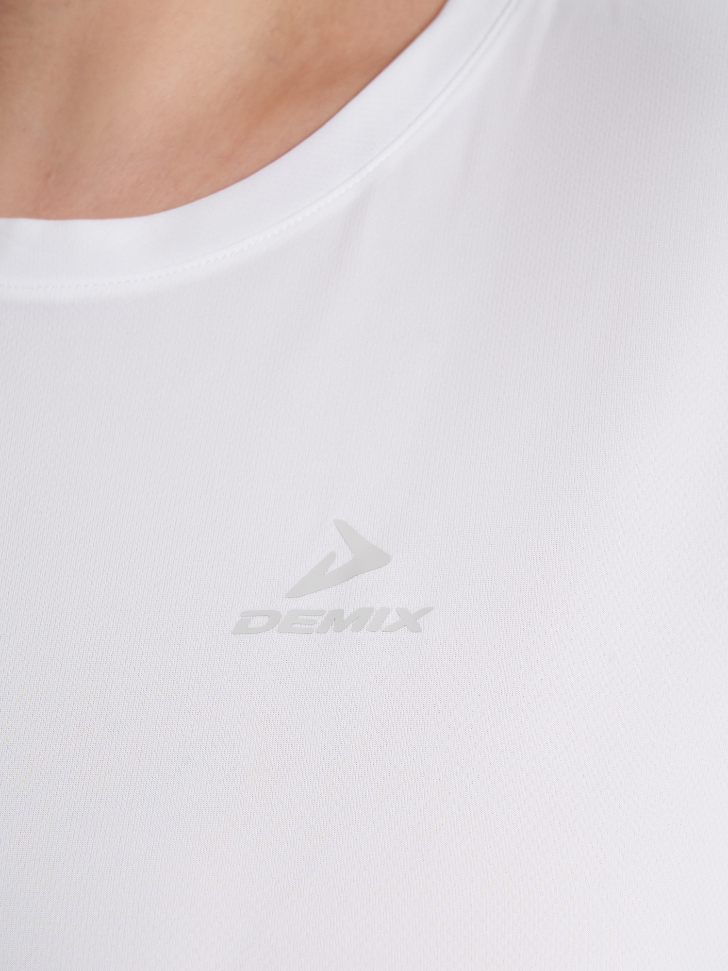 фото Футболка женская demix, plus size, белый
