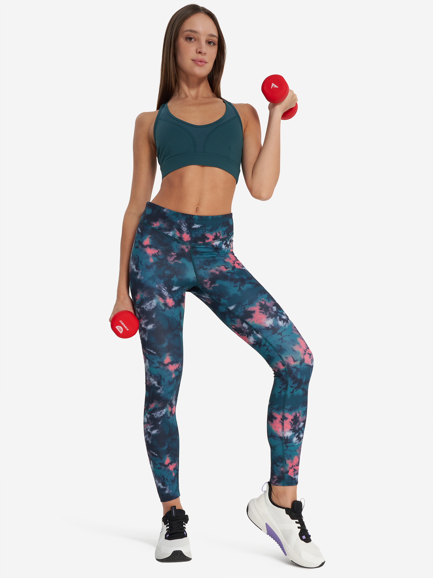 фото Топ бра спортивный demix activemove dance mesh bra, голубой