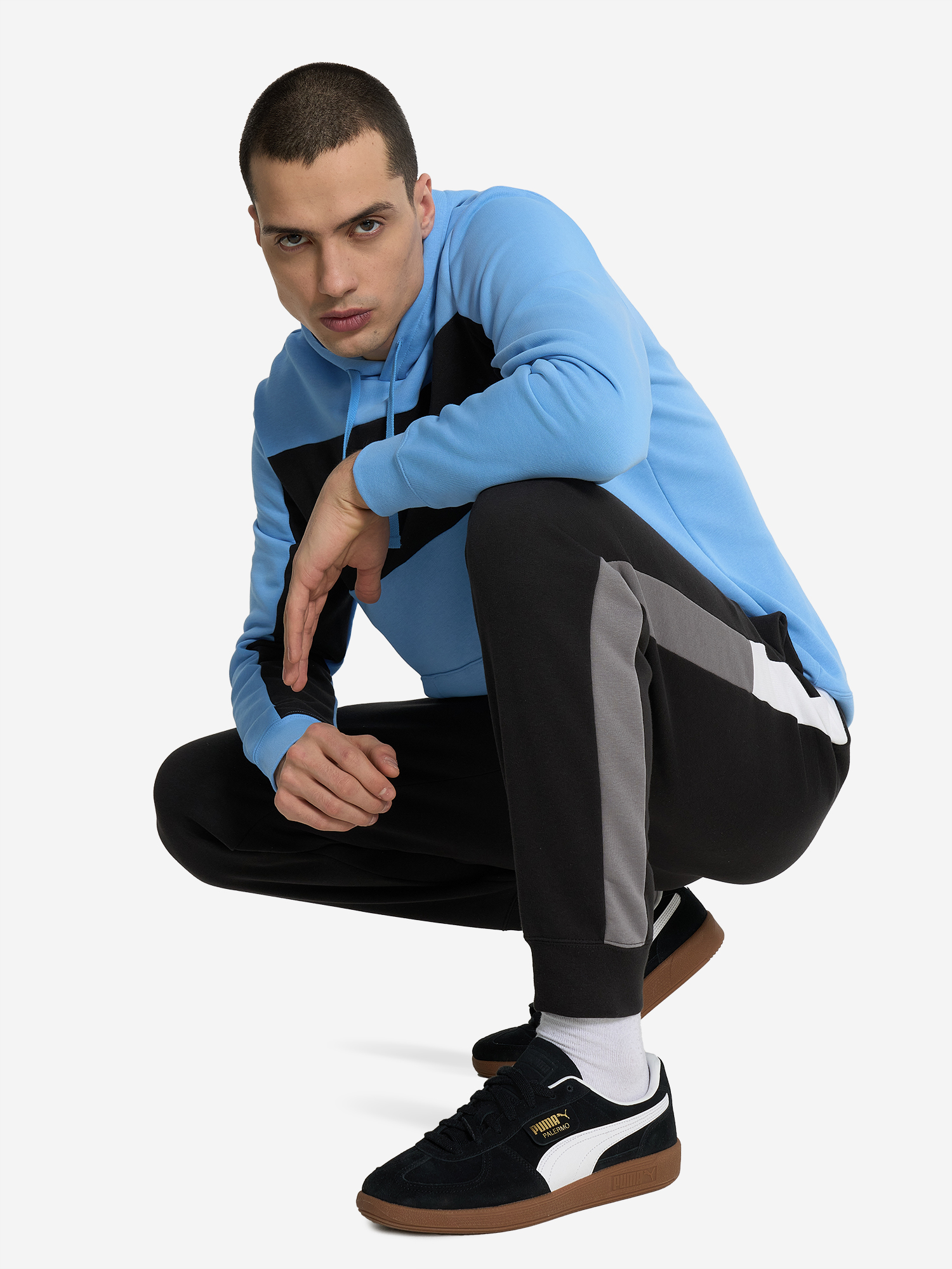 фото Брюки мужские puma, черный