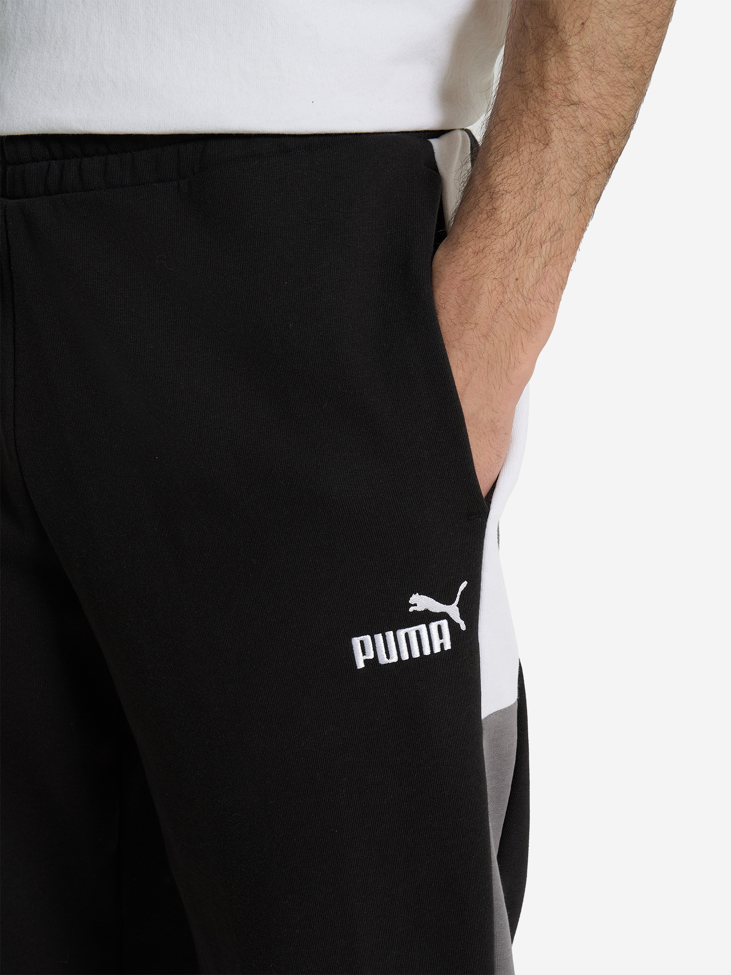 фото Брюки мужские puma, черный