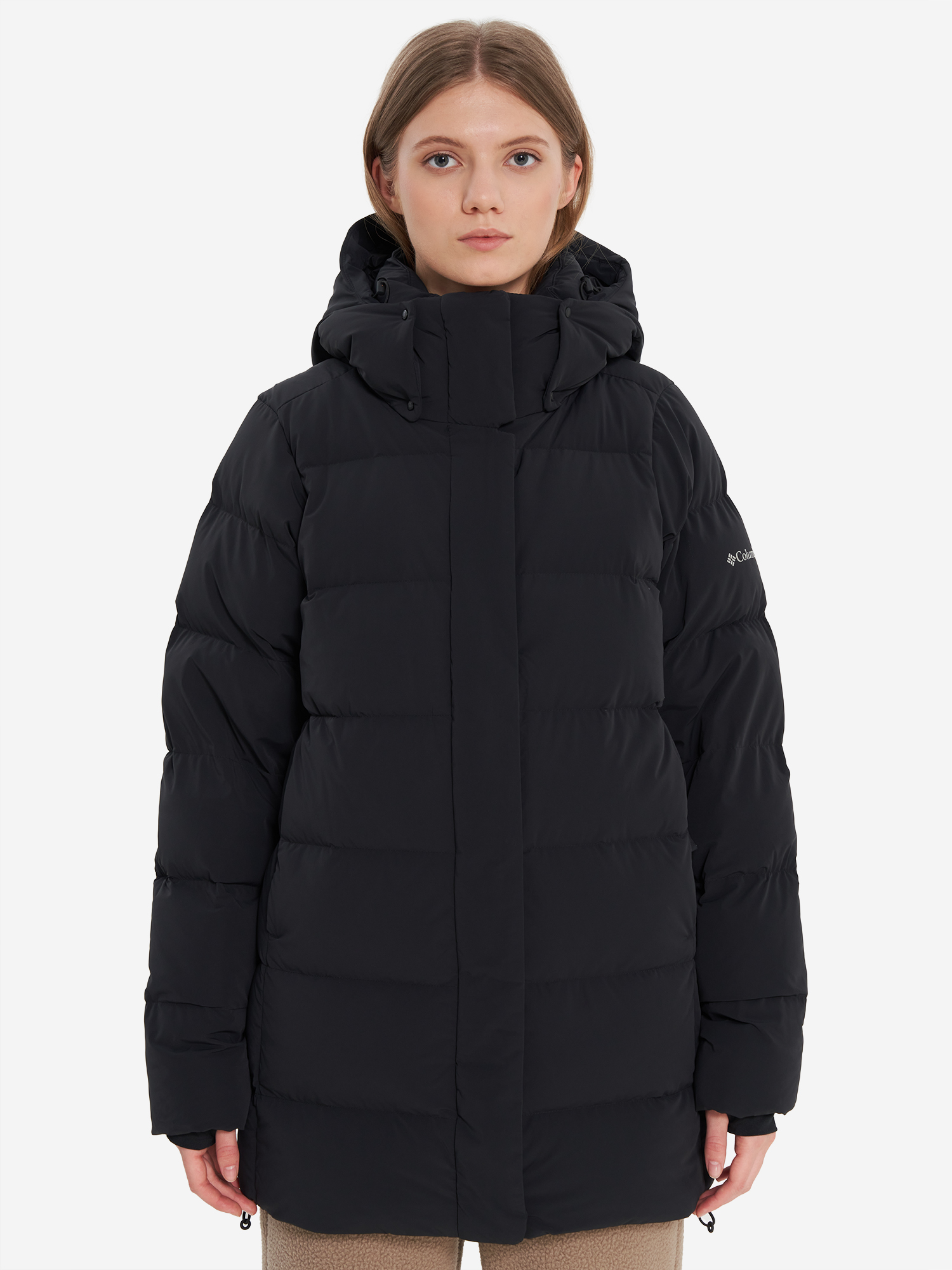 фото Пуховик женский columbia amaze puff, черный