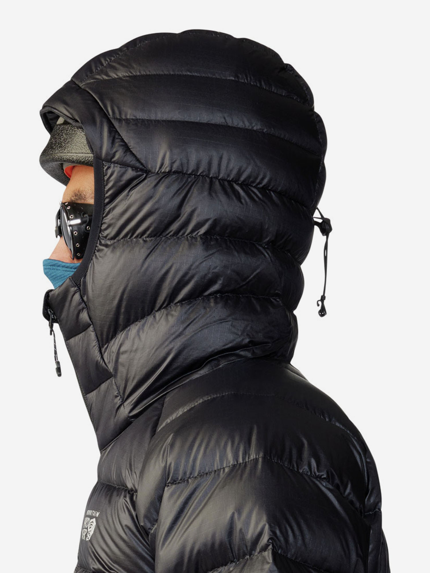 фото Пуховик мужской mountain hardwear phantom alpine, черный