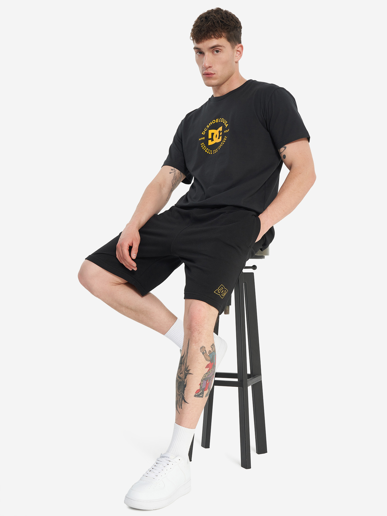 фото Шорты мужские dc shoes anafront, черный