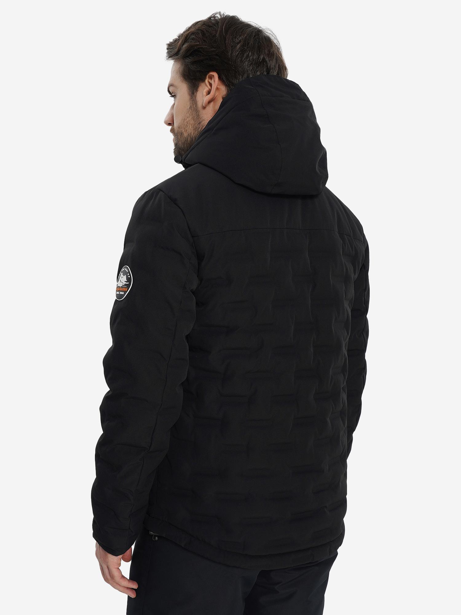 фото Куртка утепленная мужская sergio tacchini viking, черный