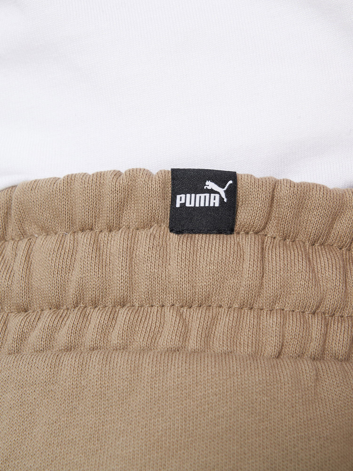 фото Брюки флисовые мужские puma better essentials, коричневый