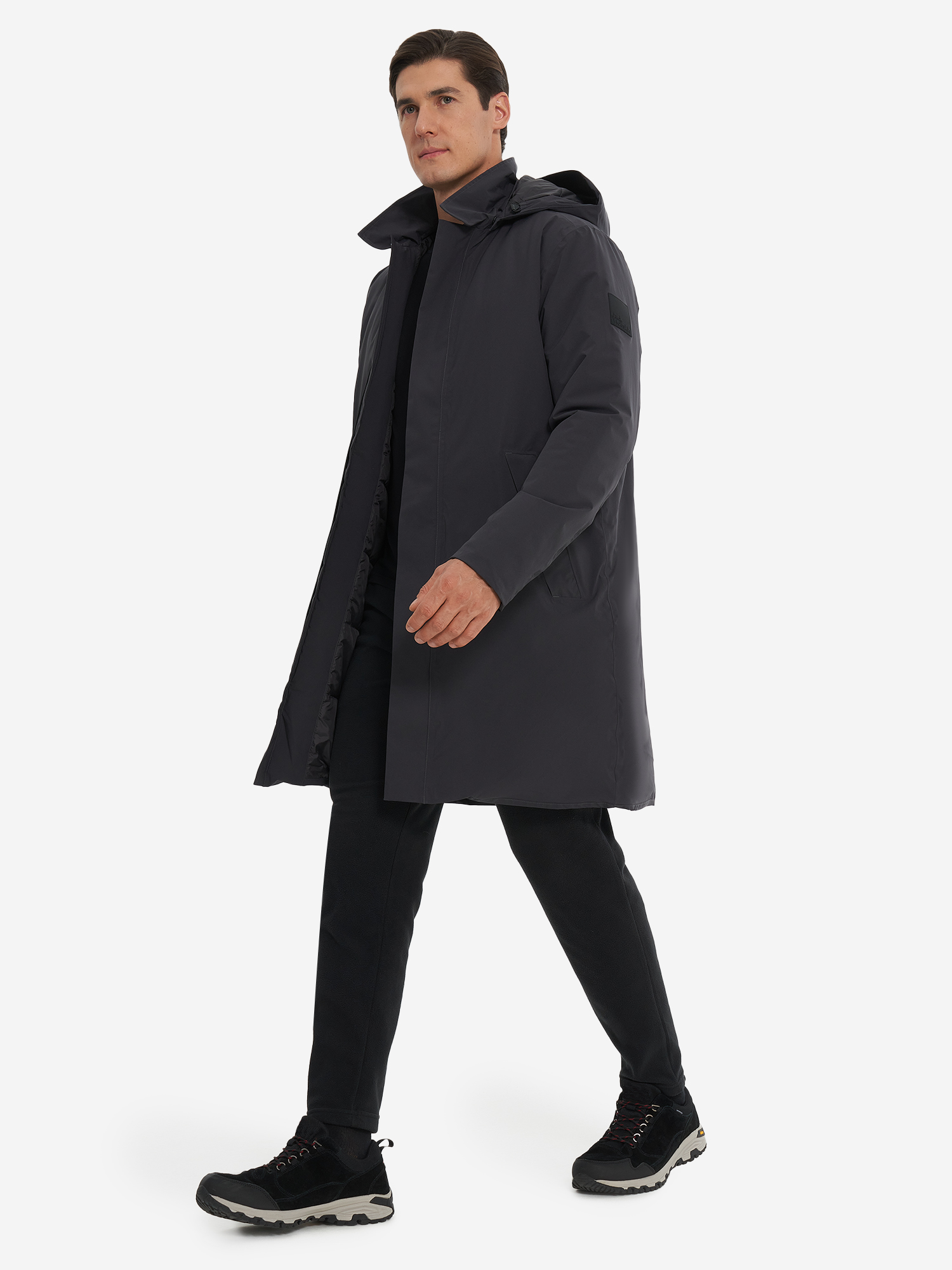фото Куртка утепленная мужская jack wolfskin koenigsbau, серый