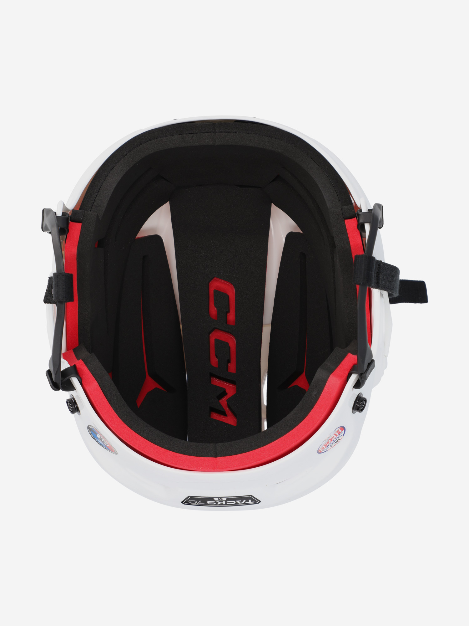 фото Шлем хоккейный ccm ht 70 sr, белый