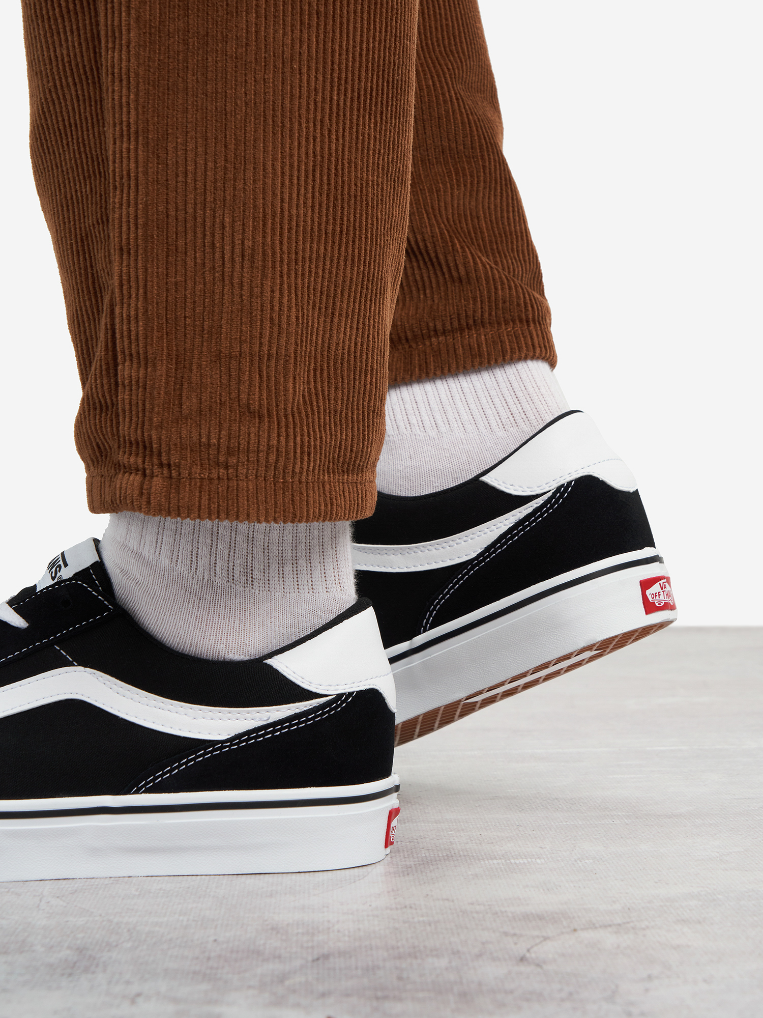 фото Кеды мужские vans brooklyn ls, черный