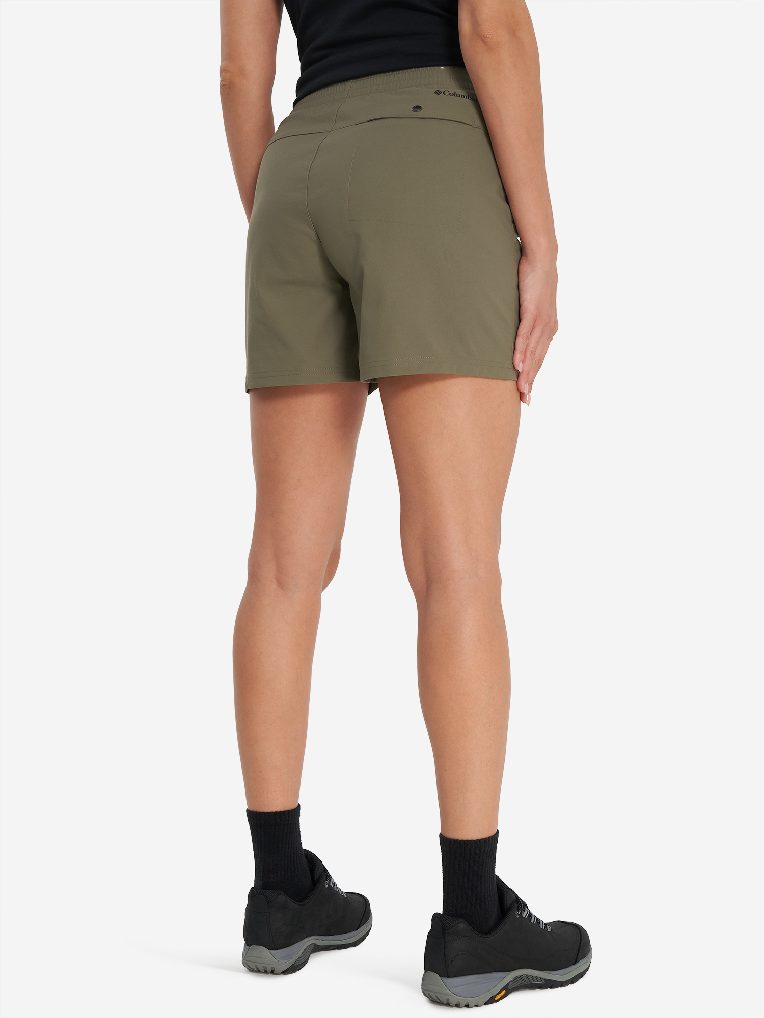 фото Шорты женские columbia cedar crest short, зеленый