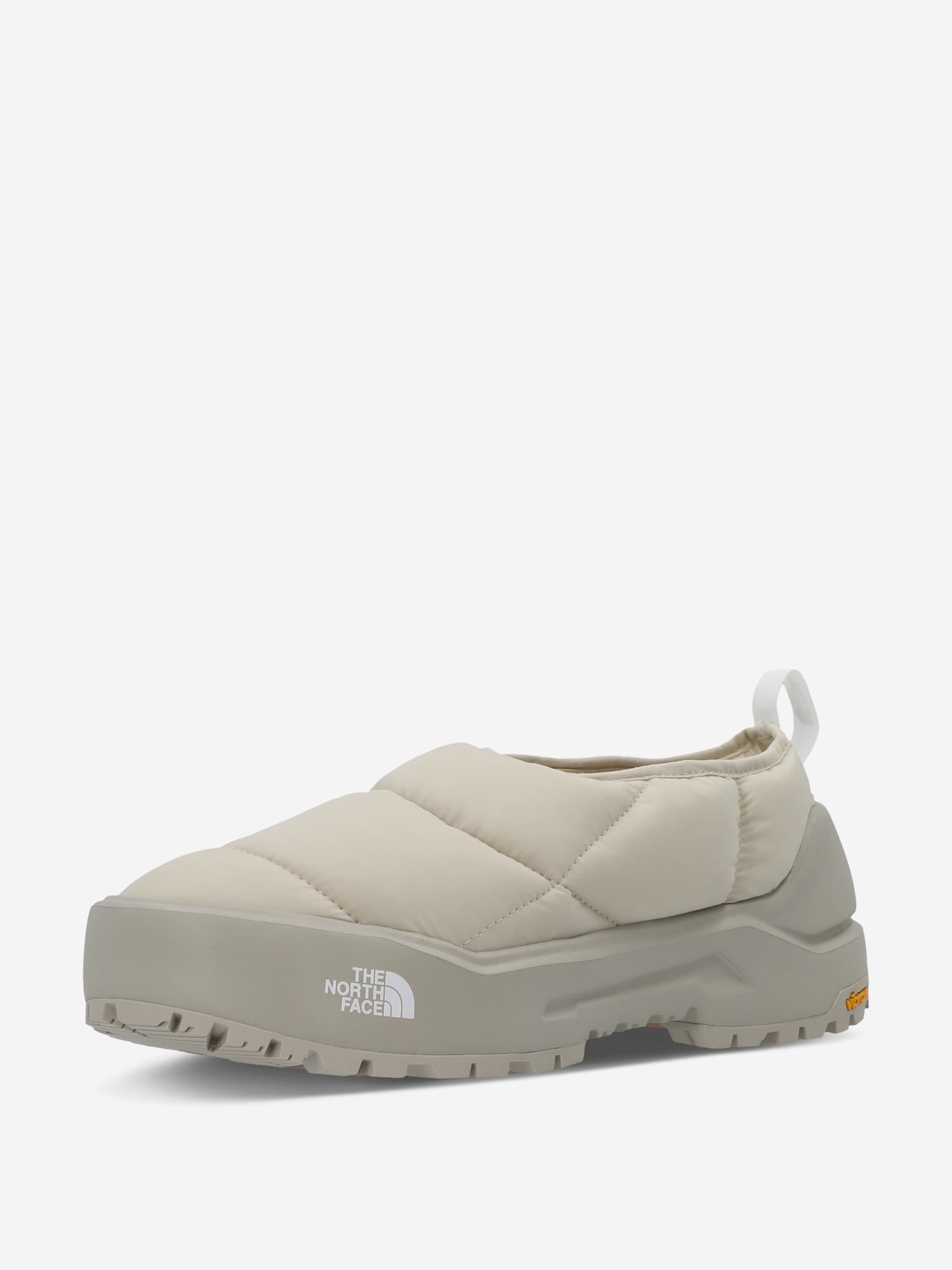 фото Слипоны утепленные мужские the north face base camp thermoball mule, бежевый