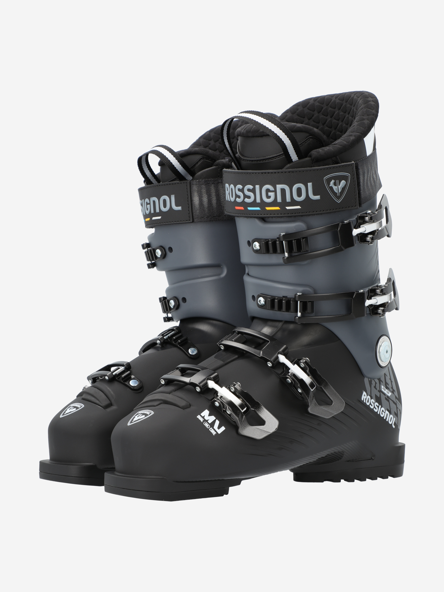 фото Ботинки горнолыжные rossignol hi-speed pro 100 mv, черный