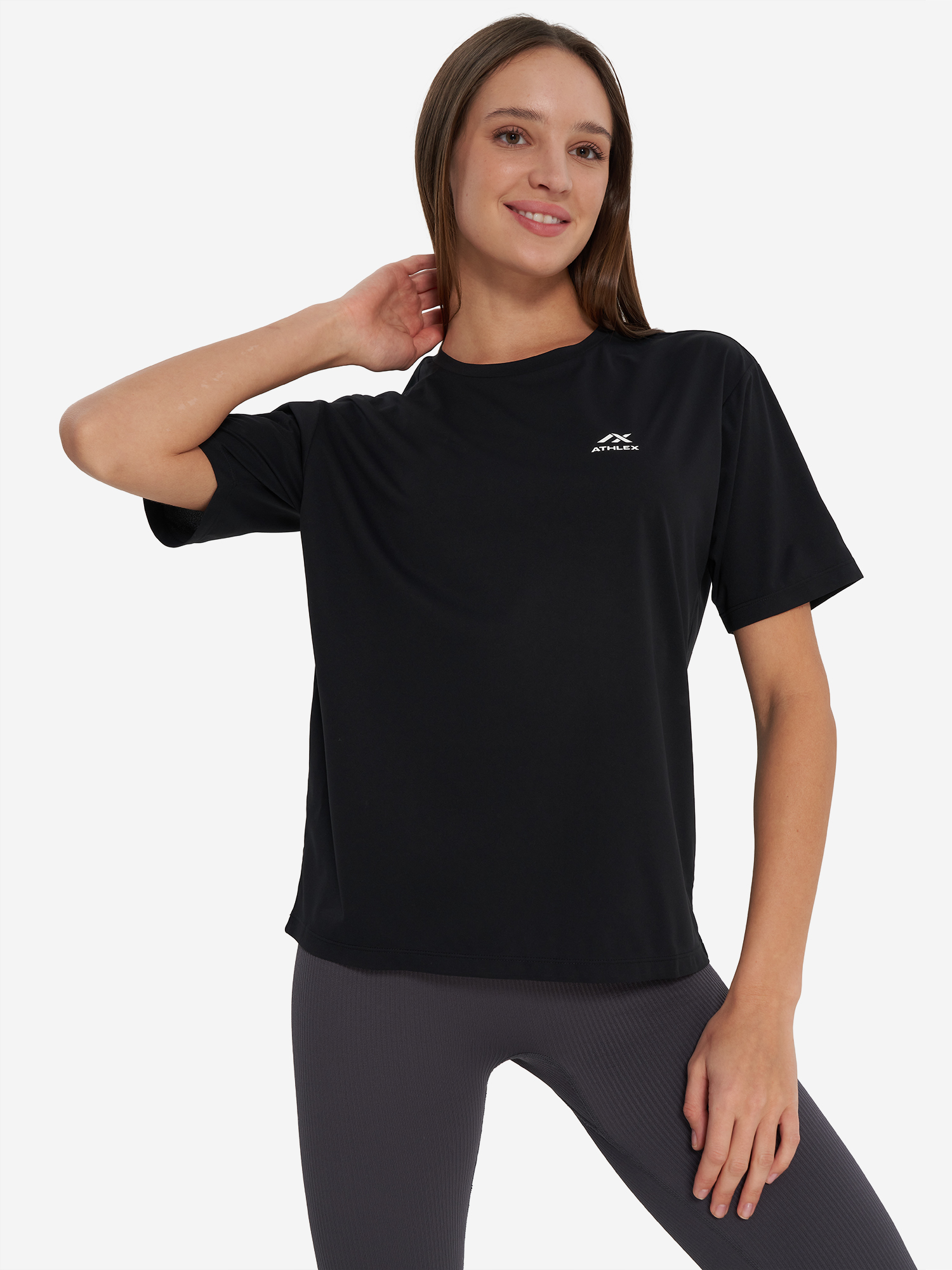 фото Футболка женская athlex, черный