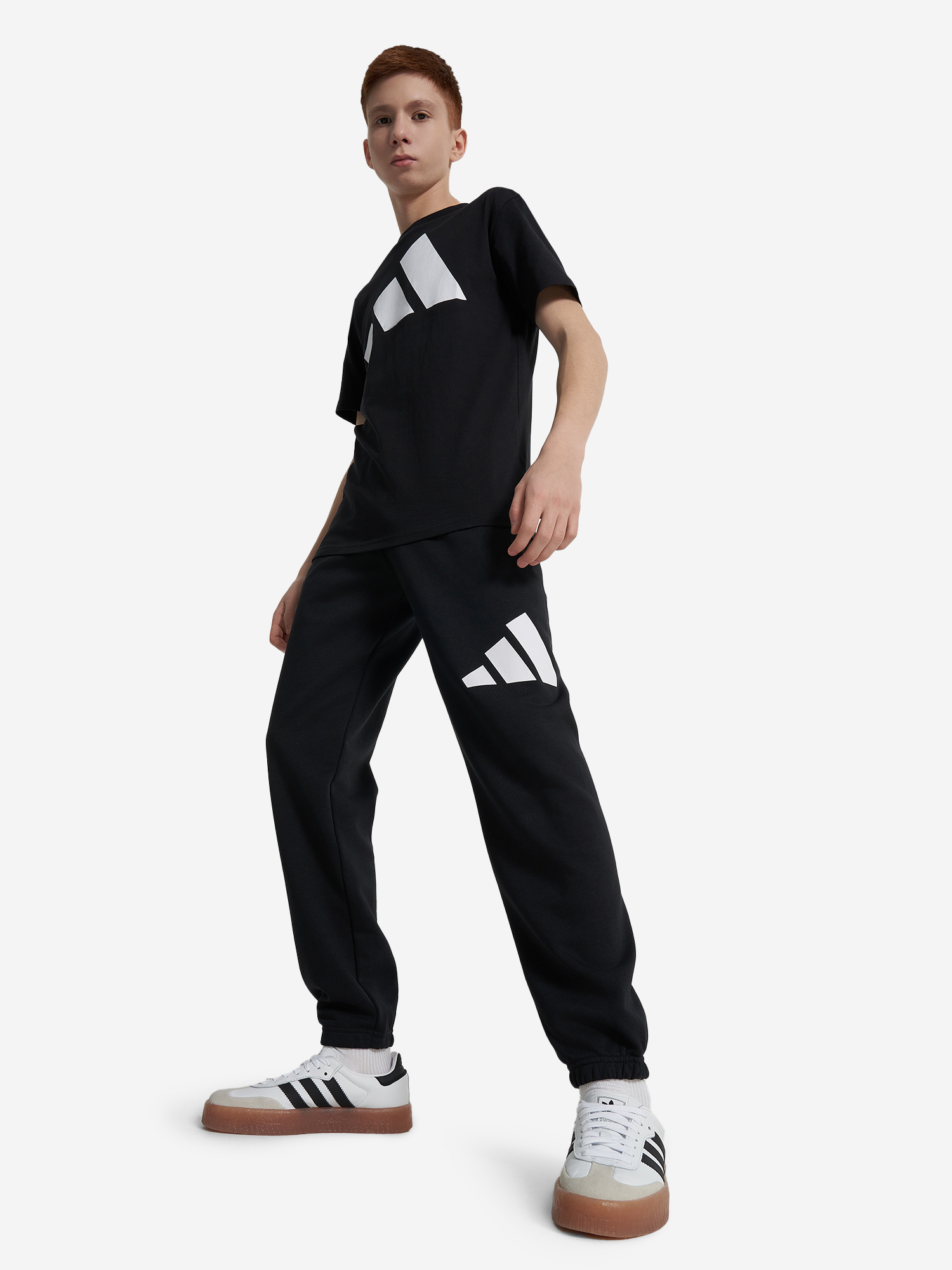 фото Брюки для мальчиков adidas, черный