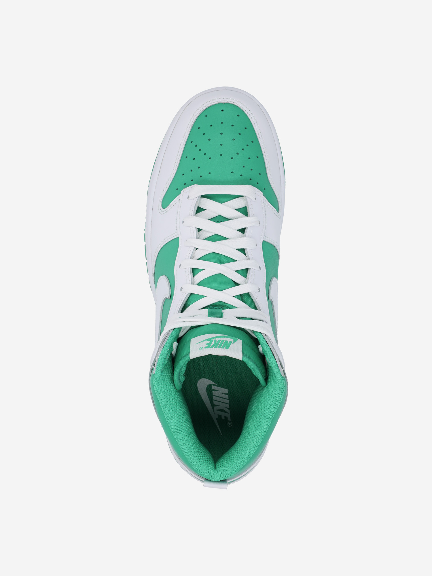 фото Кеды мужские nike dunk high retro, белый