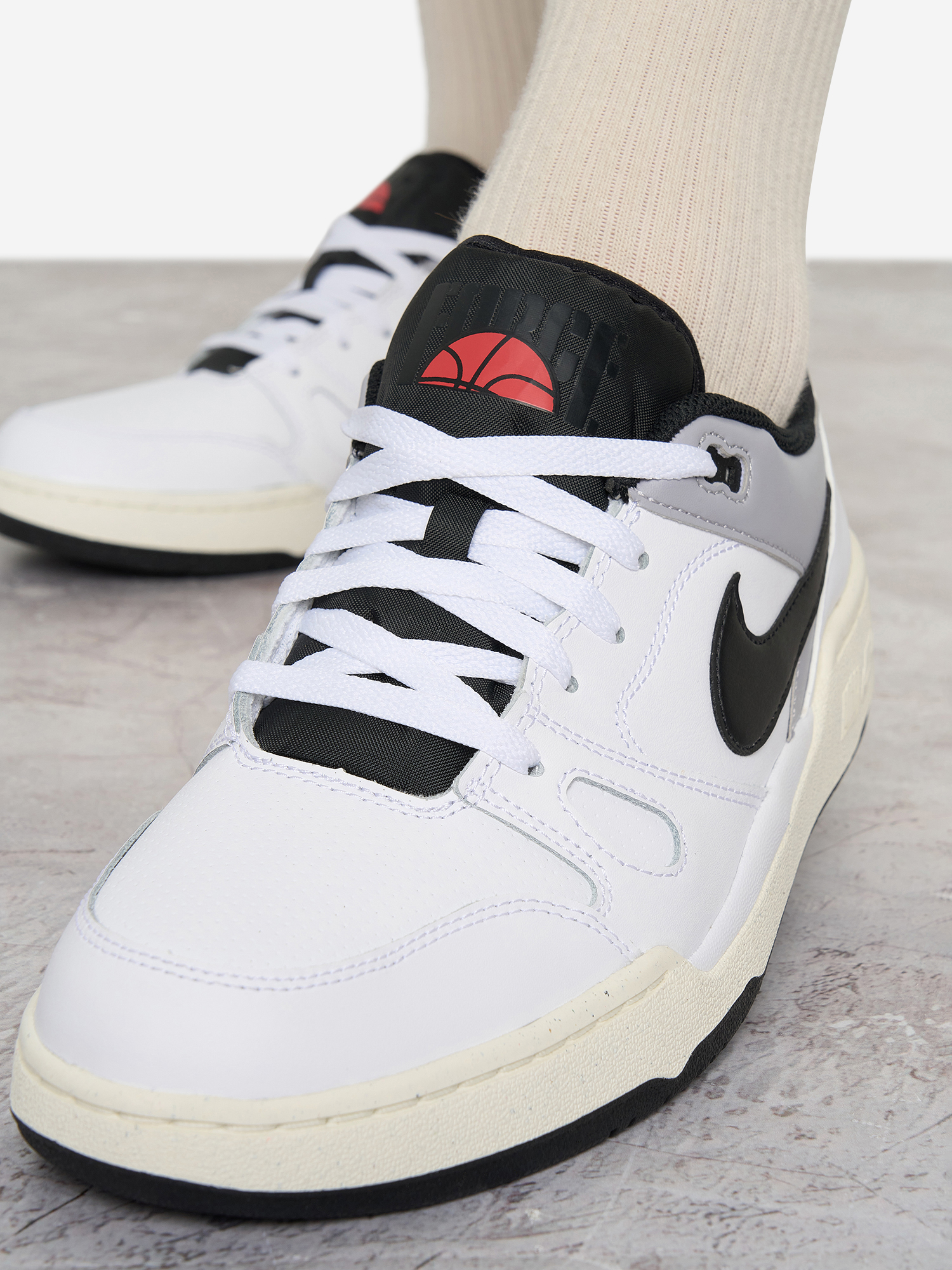 фото Кеды мужские nike full force low, белый