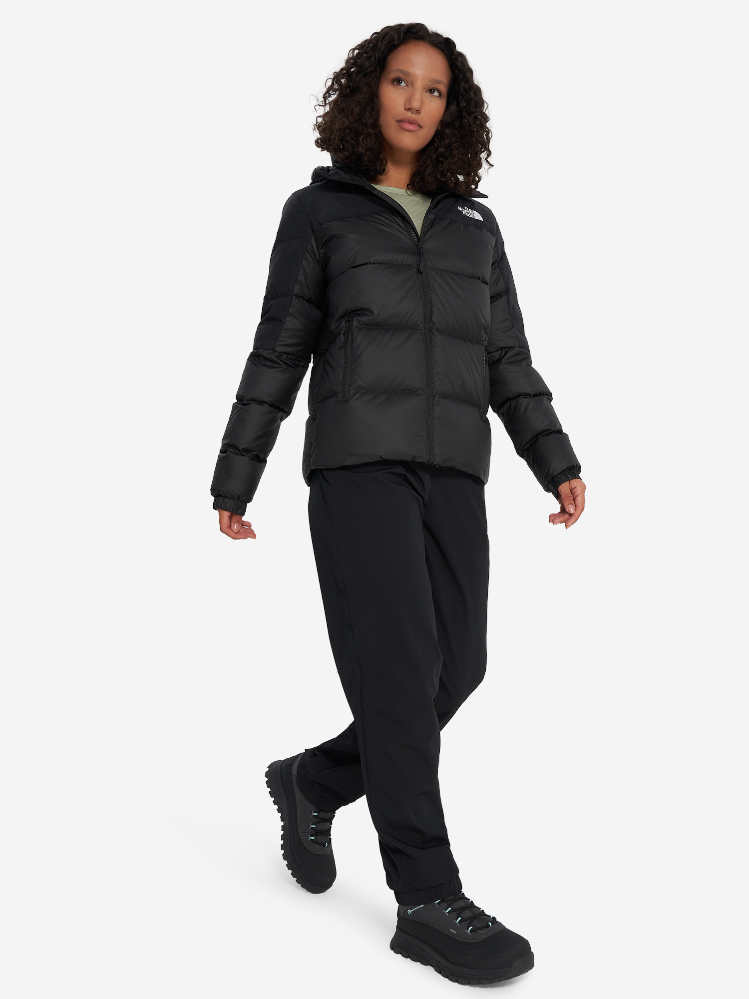 фото Пуховик женский the north face diablo down 2.0, черный