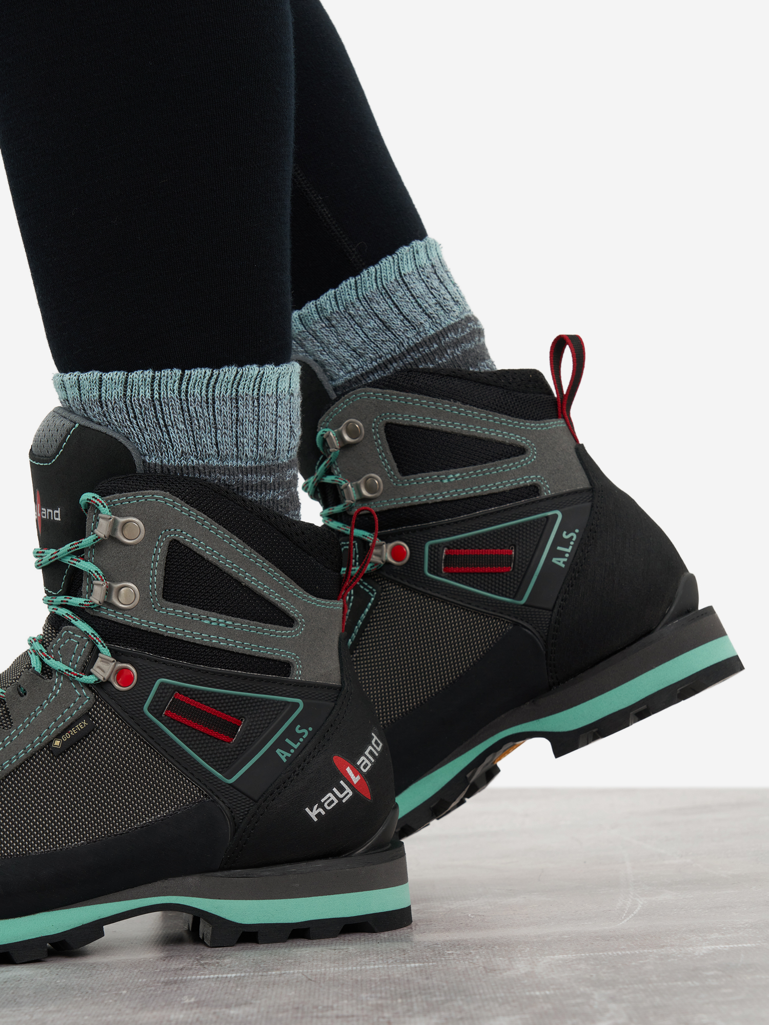 фото Ботинки женские kayland cross mountain gtx, серый