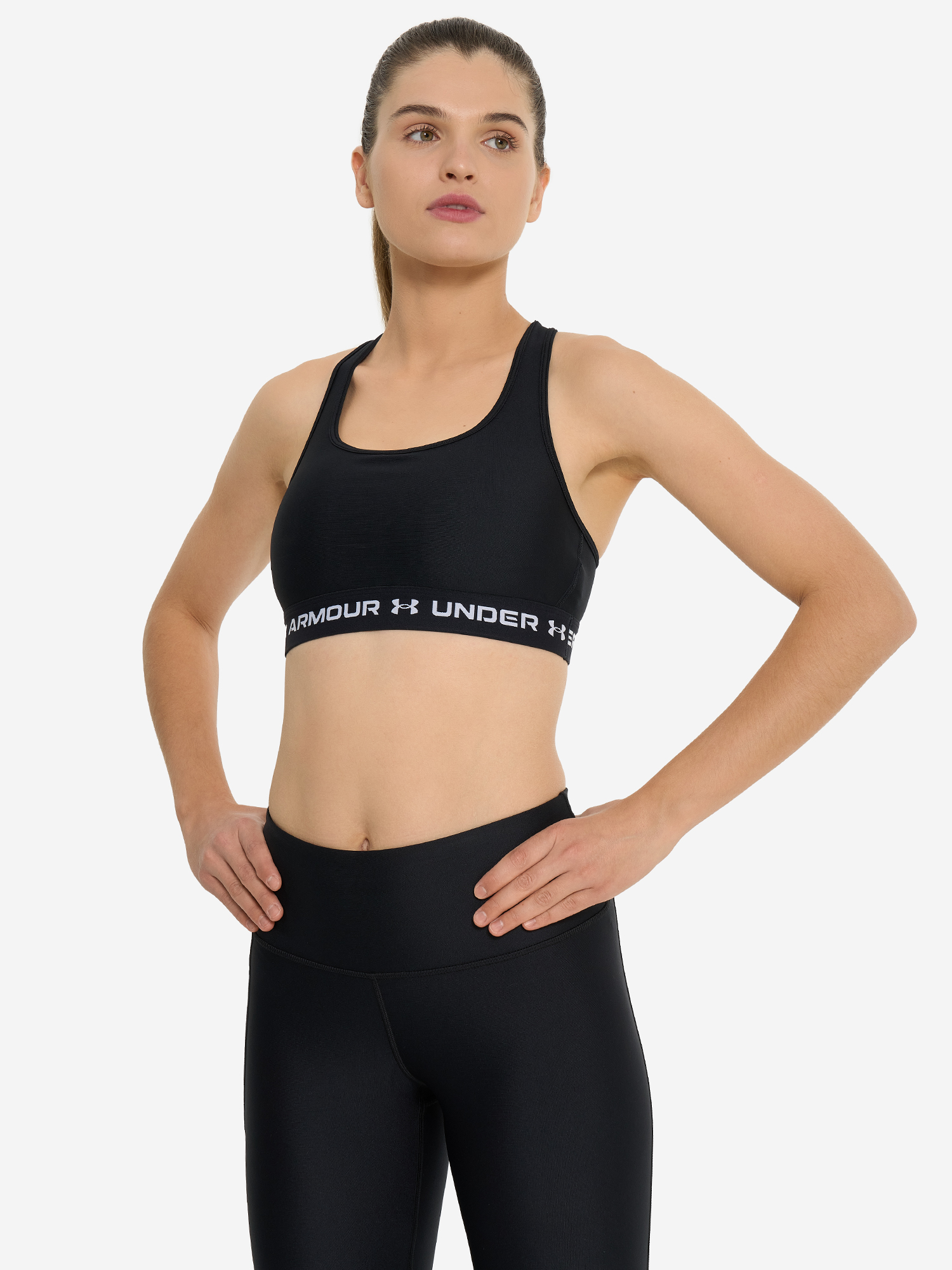 фото Топ бра спортивный under armour, черный
