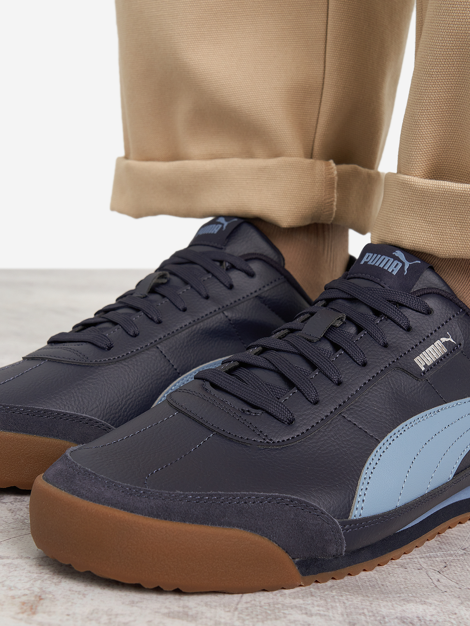 фото Кроссовки мужские puma turino ii og, синий