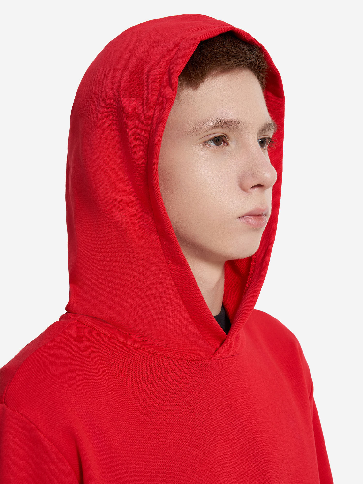 фото Худи для мальчиков adidas, красный