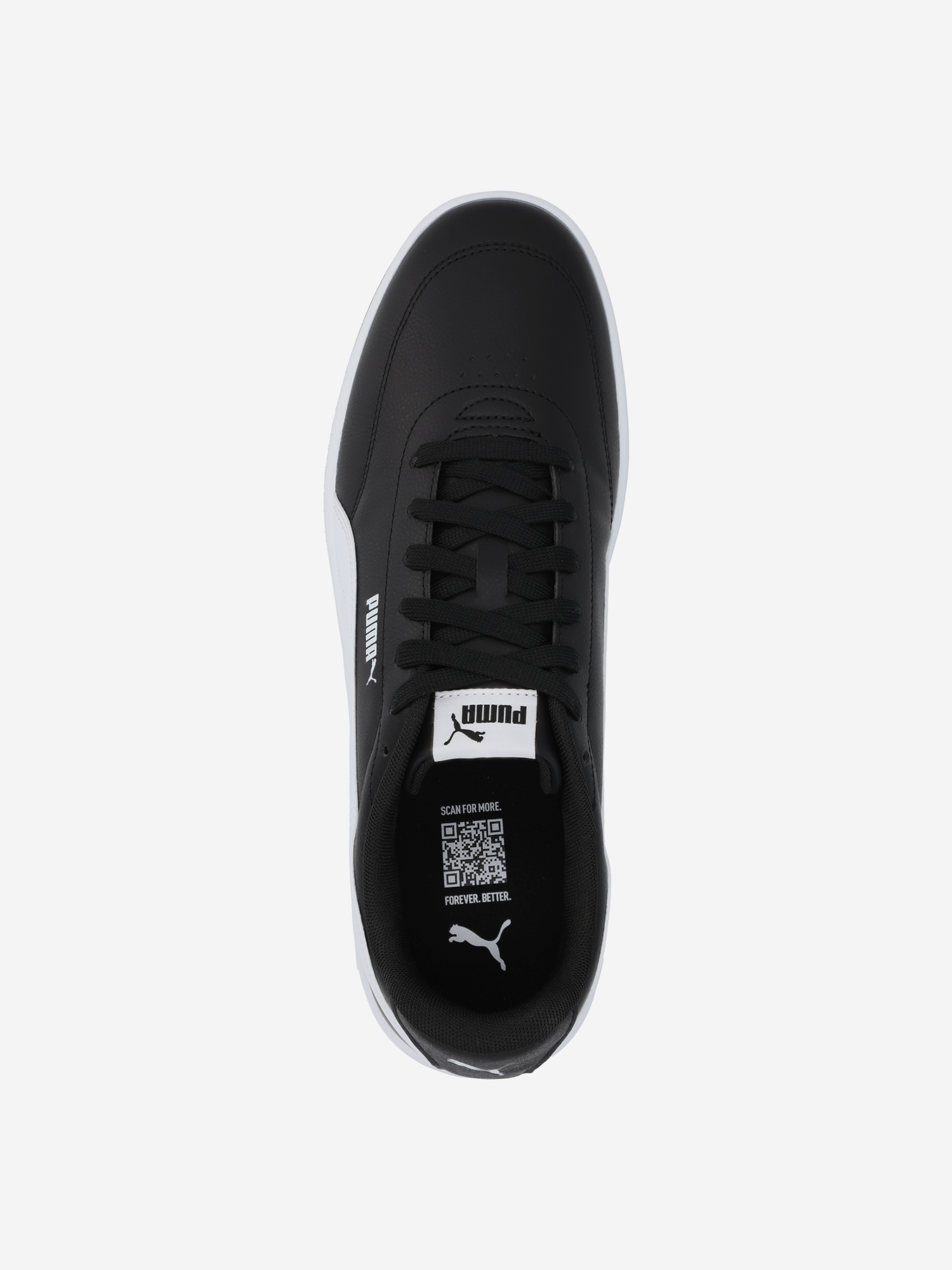 фото Кеды мужские puma court classic clean, черный