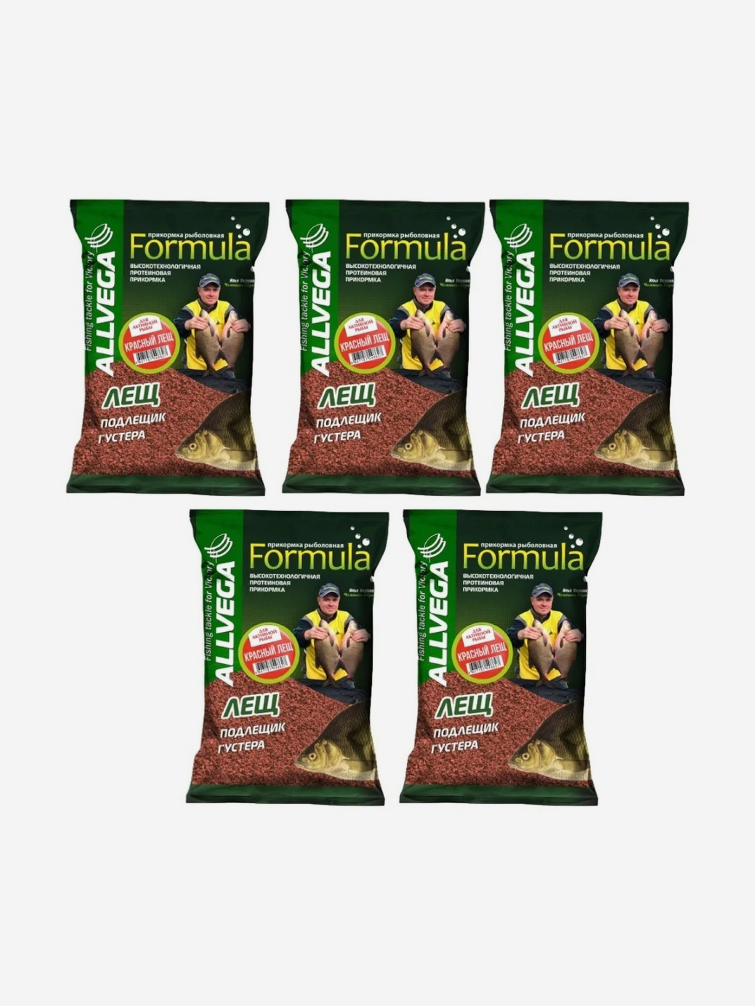Прикормка ALLVEGA "Formula Red Bream" 0,9кг (КРАСНЫЙ ЛЕЩ) 5 пакетов по 0,9 кг, Коричневый
Прикормка ALLVEGA "Formula Red Bream" 0,9кг (КРАСНЫЙ ЛЕЩ) 5 пакетов по 0,9 кг, Коричневый