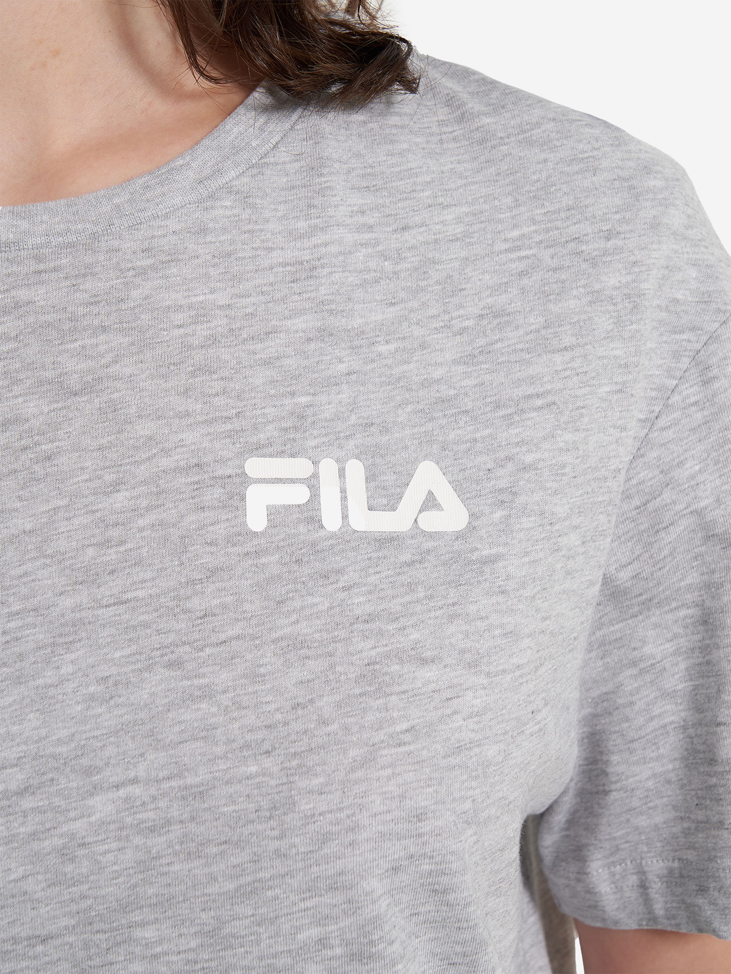 фото Футболка женская fila, серый