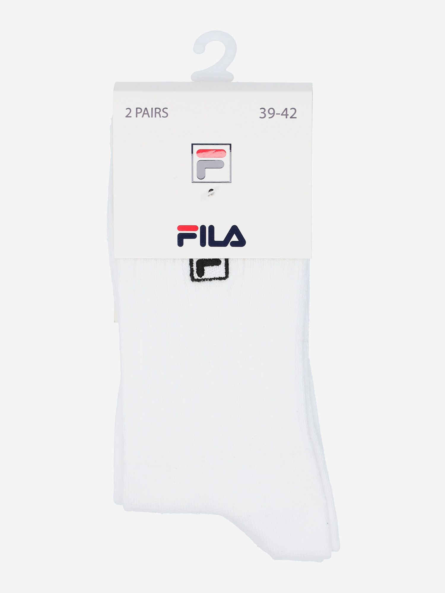 фото Носки fila, 2 пары, белый