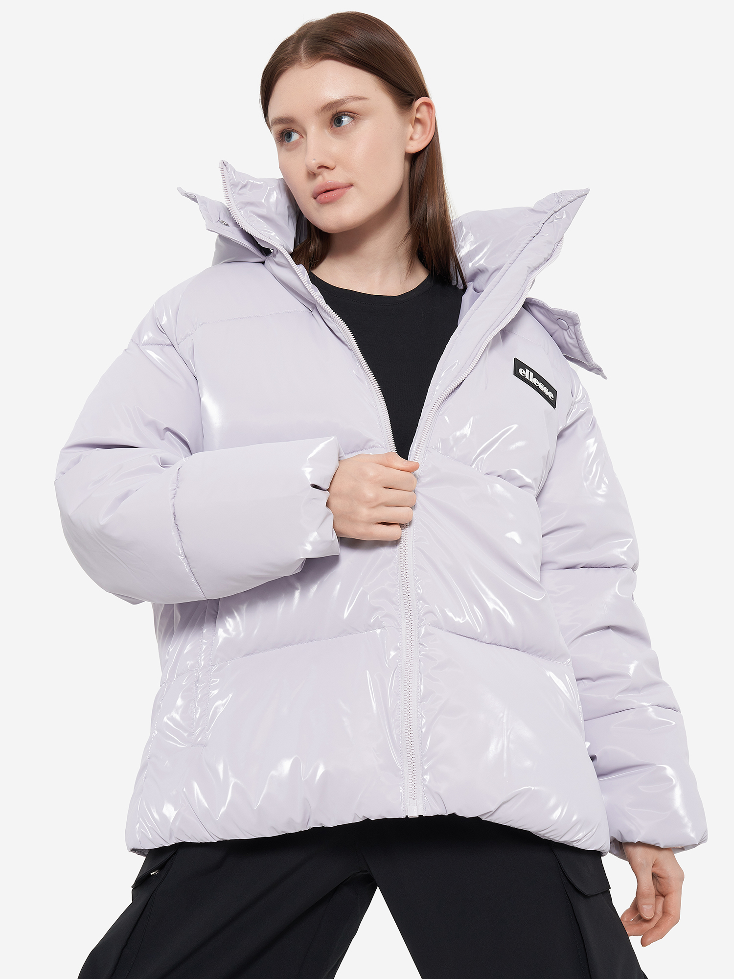 фото Куртка утепленная женская ellesse polselli, фиолетовый
