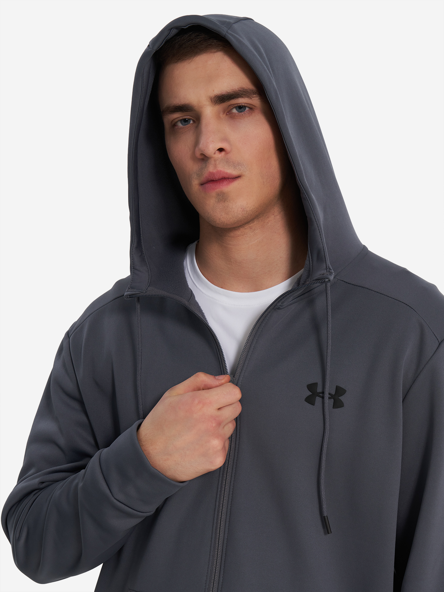 фото Толстовка мужская under armour, серый