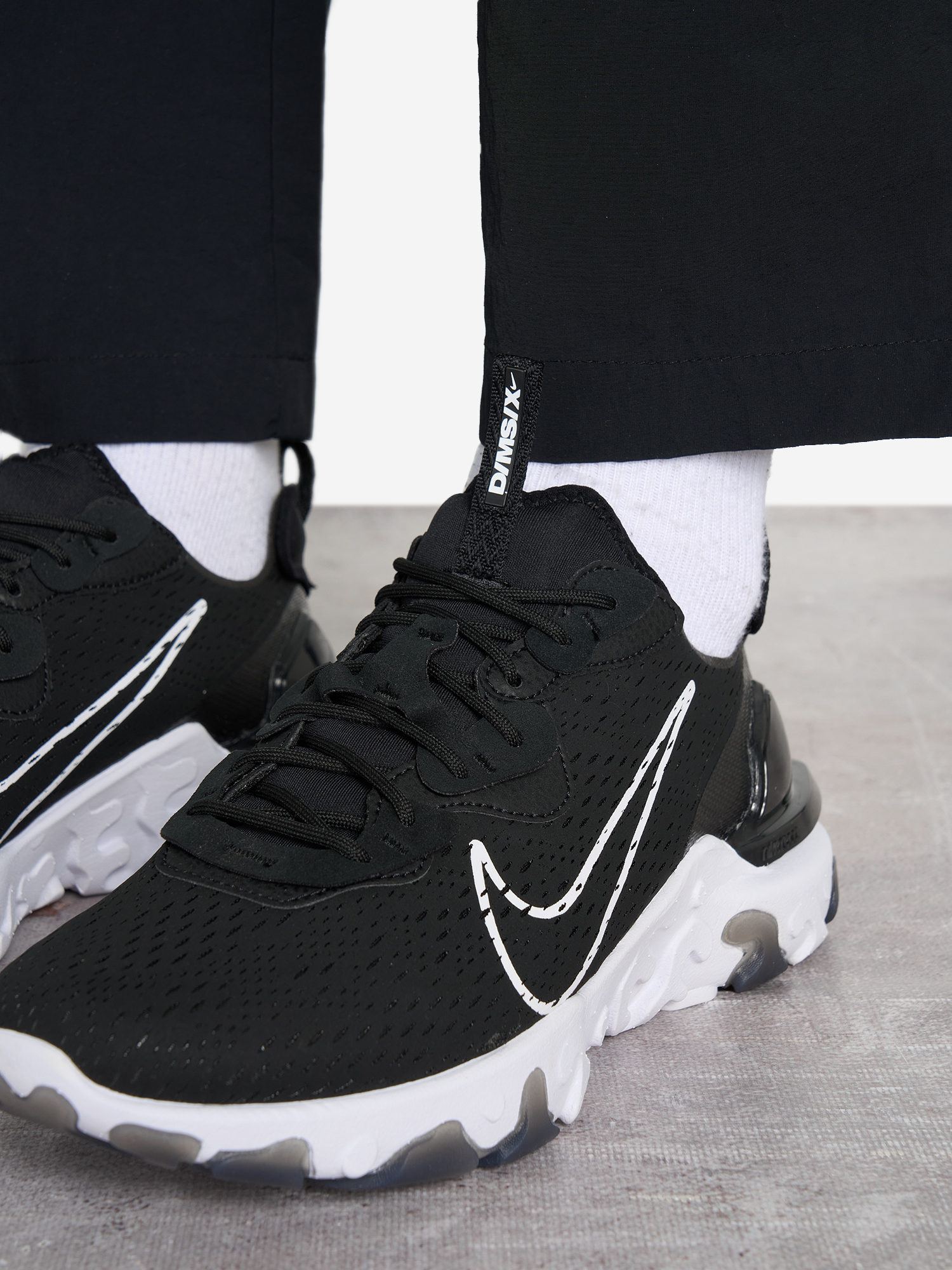 фото Кроссовки мужские nike react vision, черный