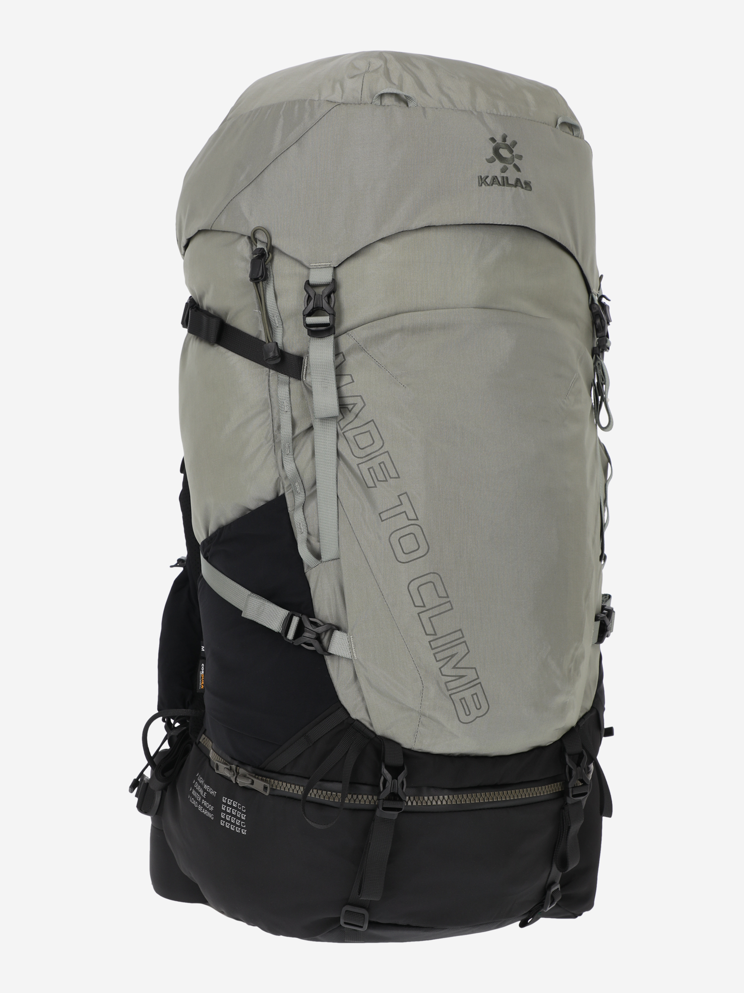фото Рюкзак kailas summit pro iii, 65 + 10 л, серый