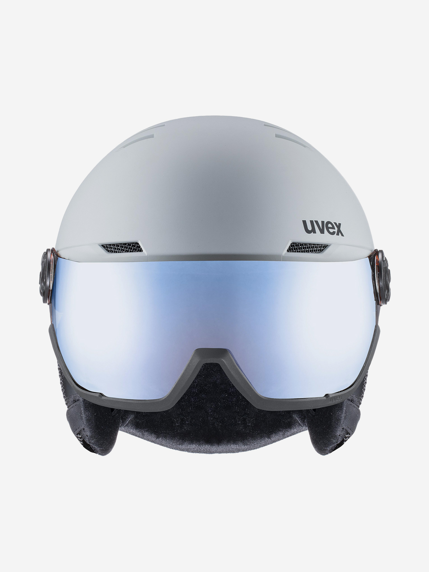 фото Шлем uvex wanted visor, серый