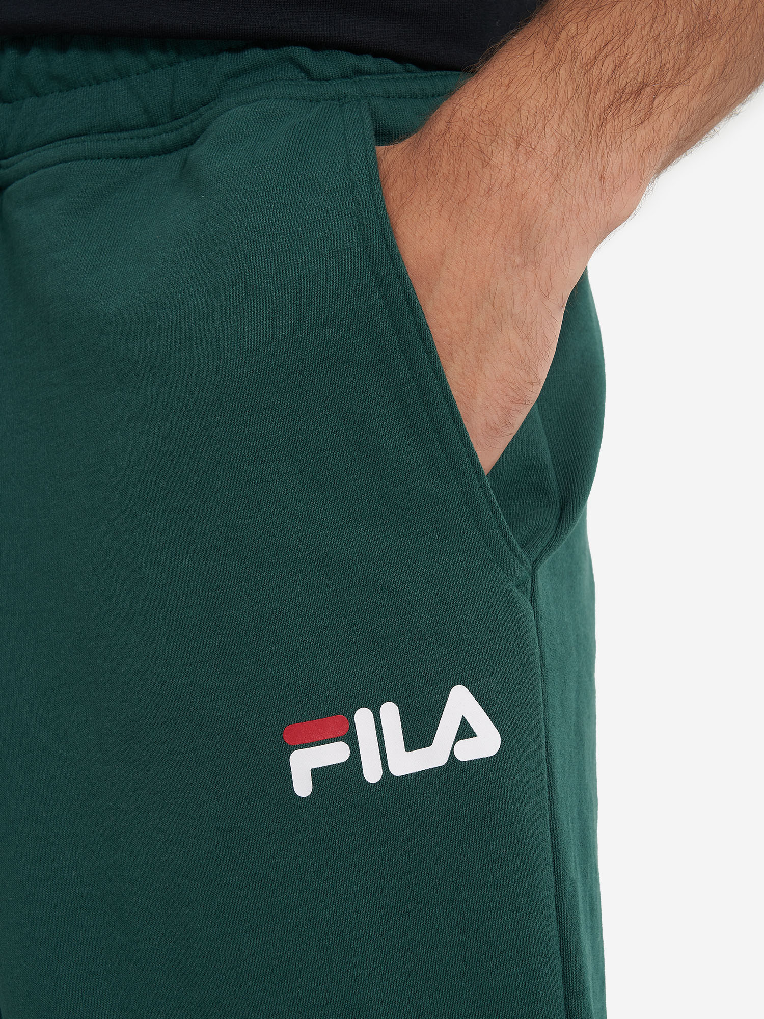 фото Брюки мужские fila, зеленый