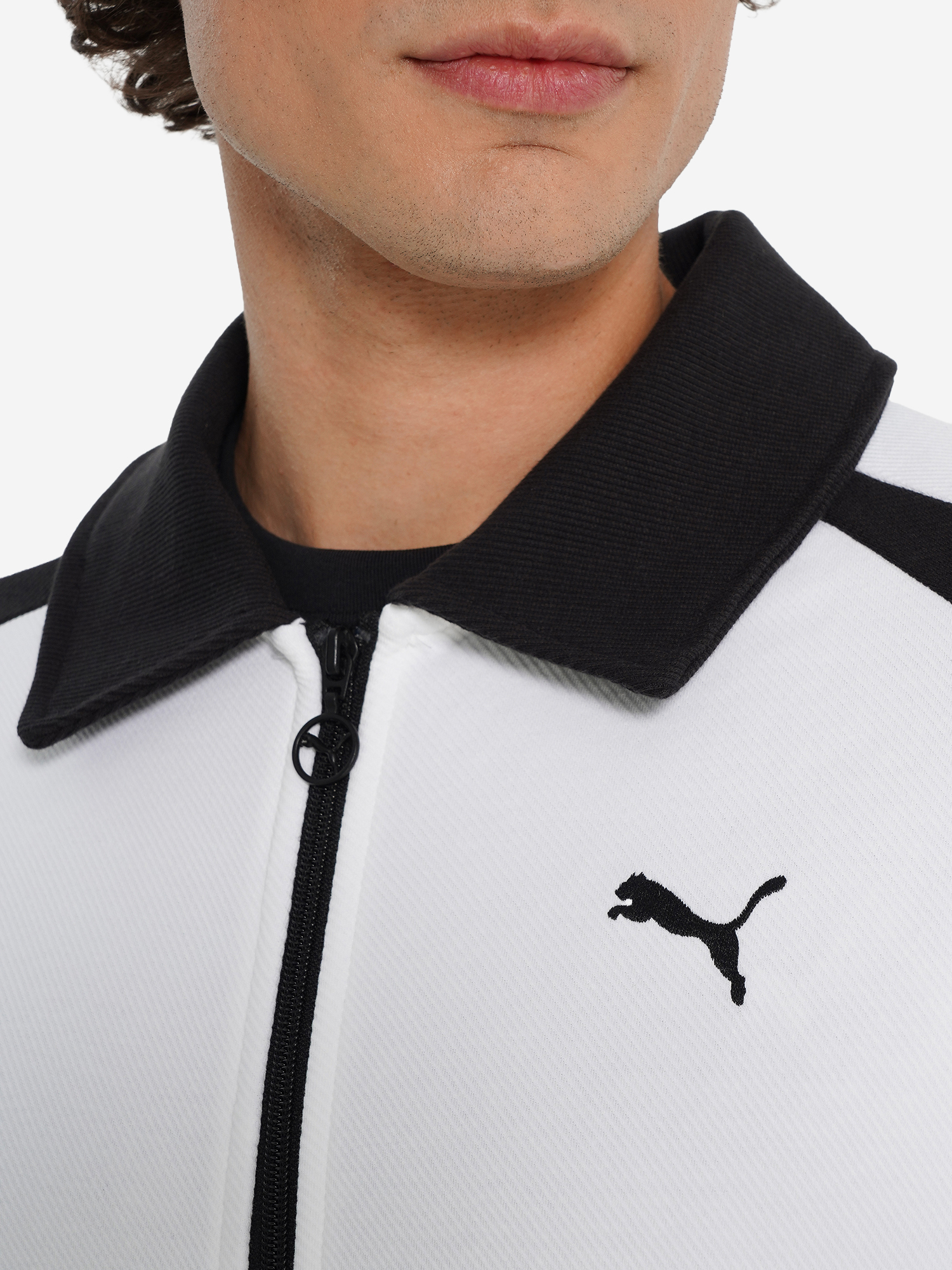 фото Толстовка мужская puma relaxed, белый