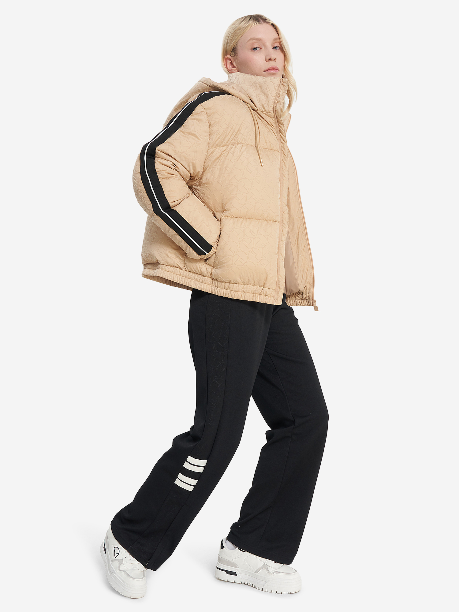 фото Куртка утепленная женская ellesse, бежевый