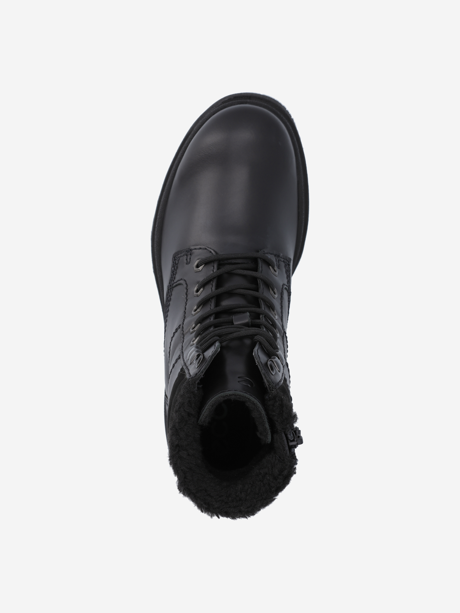фото Ботинки утепленные женские ecco grainer w, черный